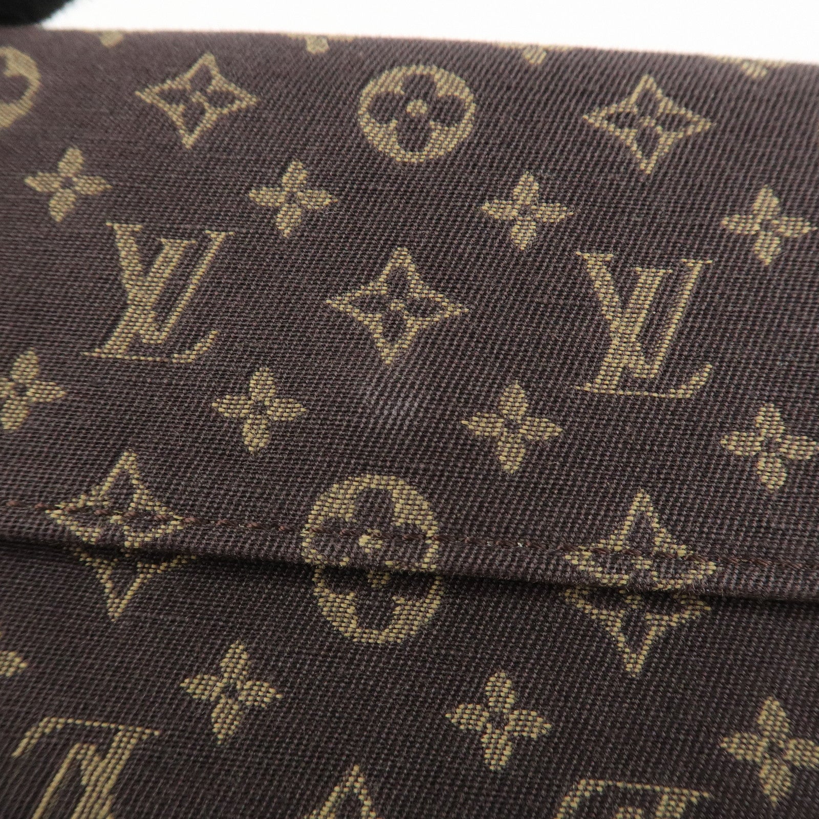 Louis Vuitton Monogram Mini Lin Portefeuille Elise Wallet M95233