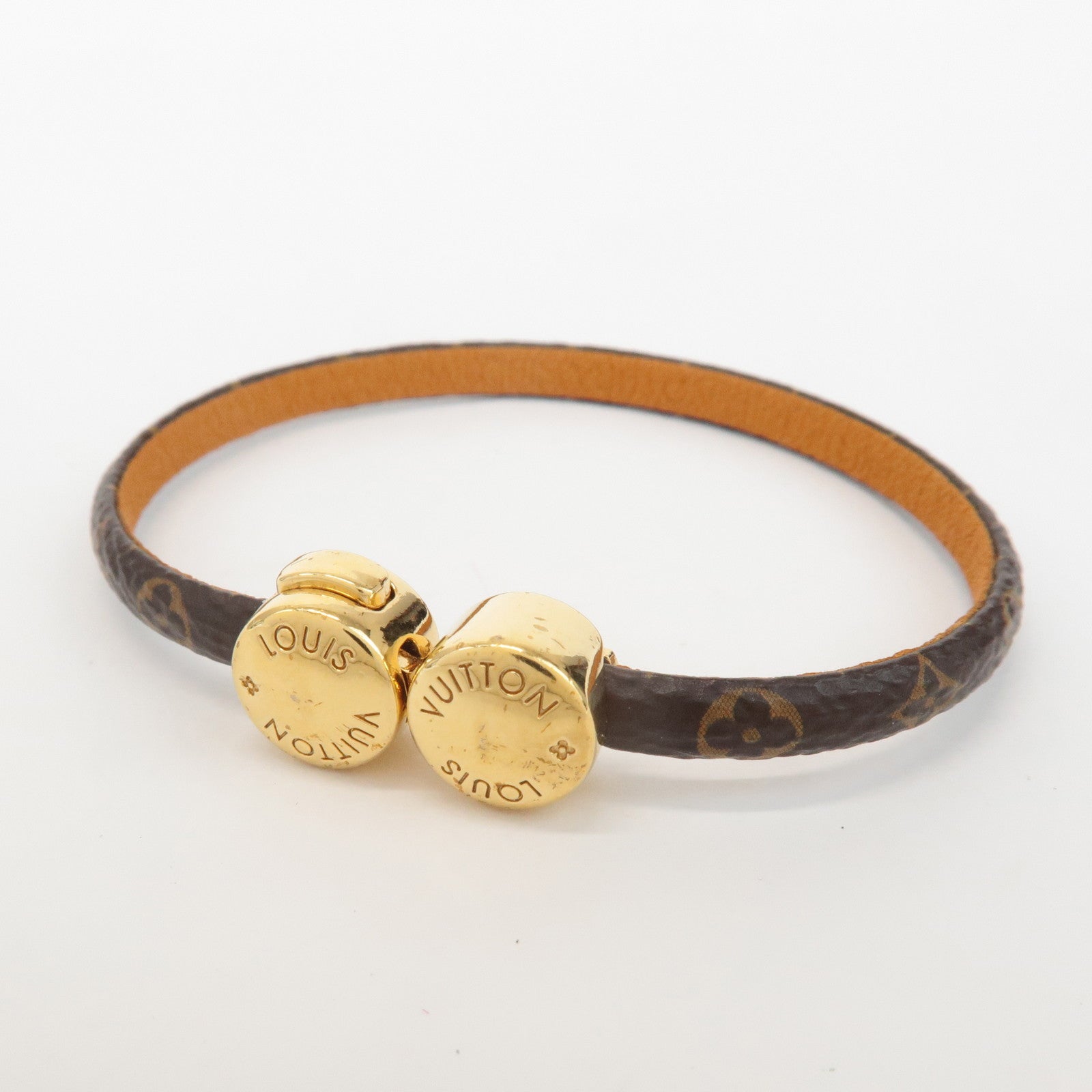 Louis Vuitton Monogram Canvas Hysteric Mini Bracelet M6407E