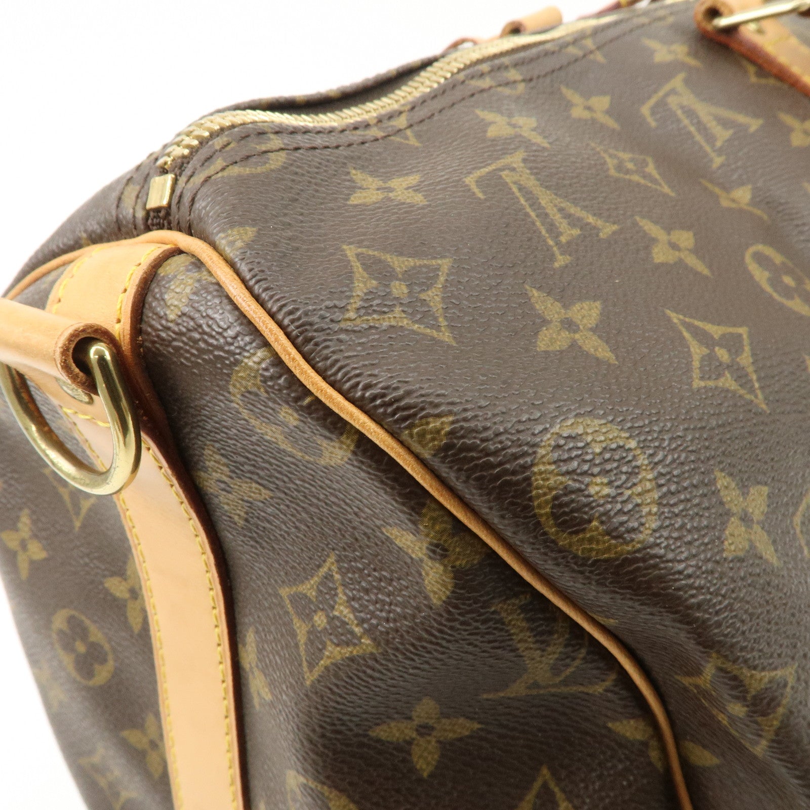 Louis Vuitton Monogram Keep All Bandouliere 50 Boston Bag M41416 Used