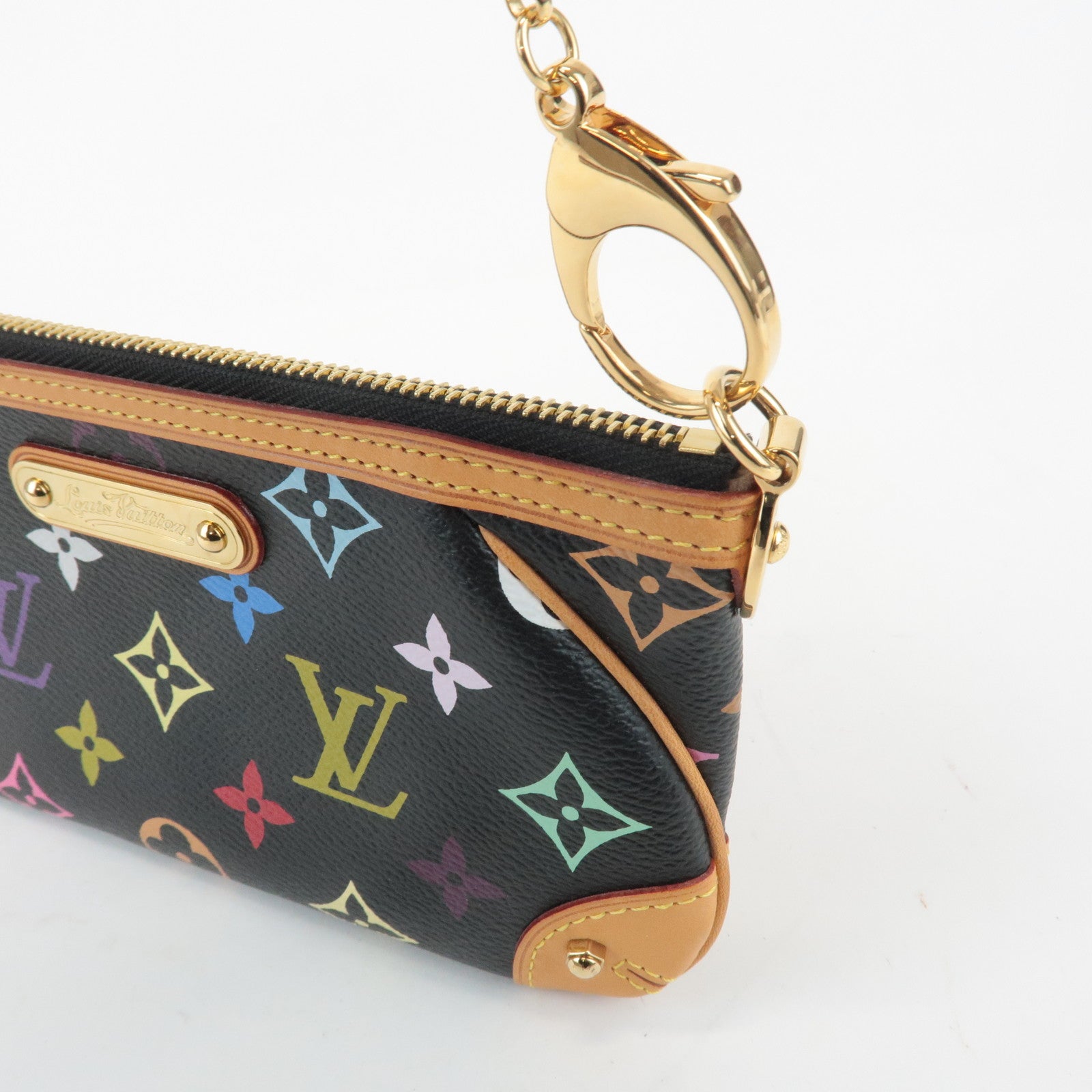 Louis Vuitton Monogram Multi Color Pochette Milla MM M60097 Used