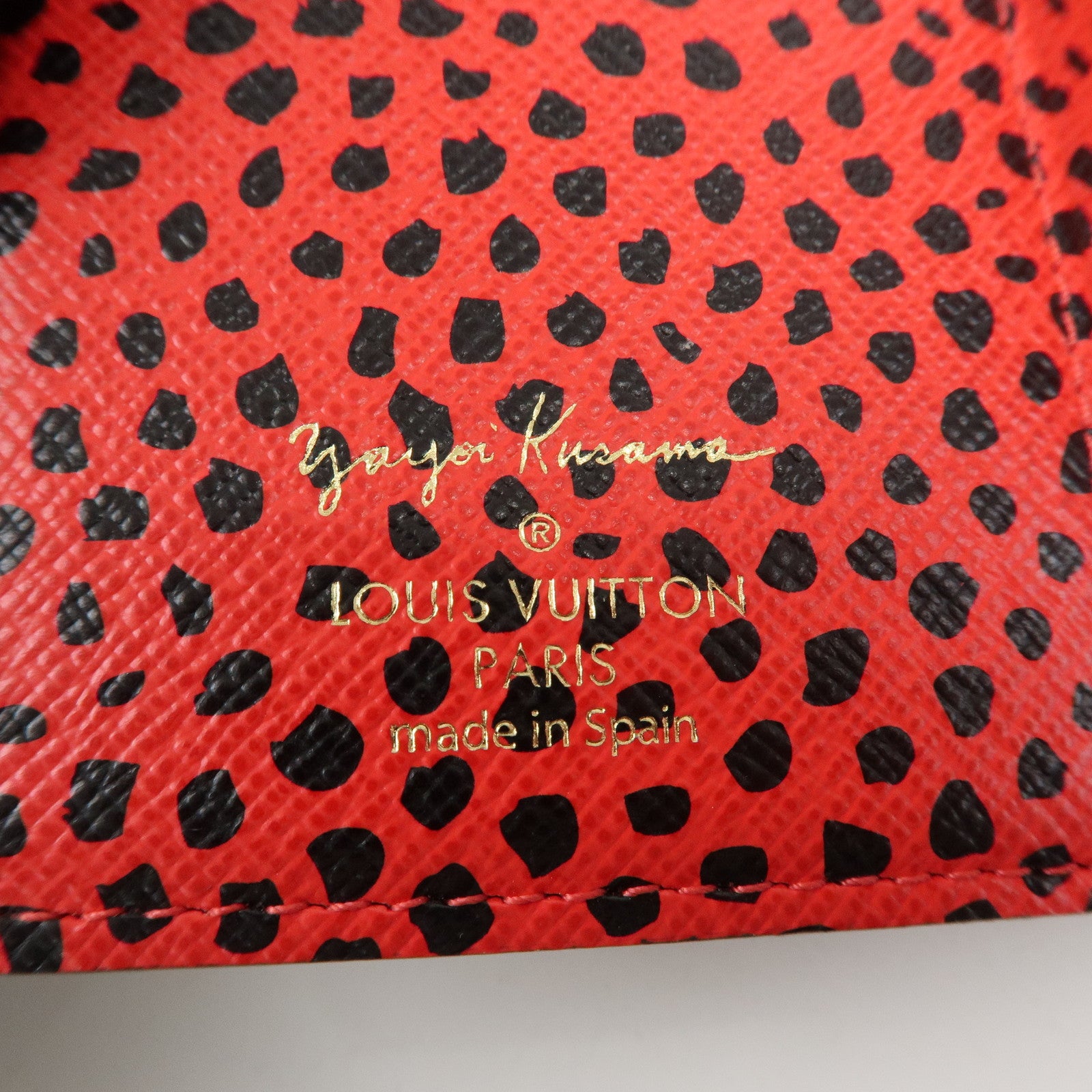 Louis Vuitton Monogram Yayoi Kusama Infinity Dot Agenda PM M91516