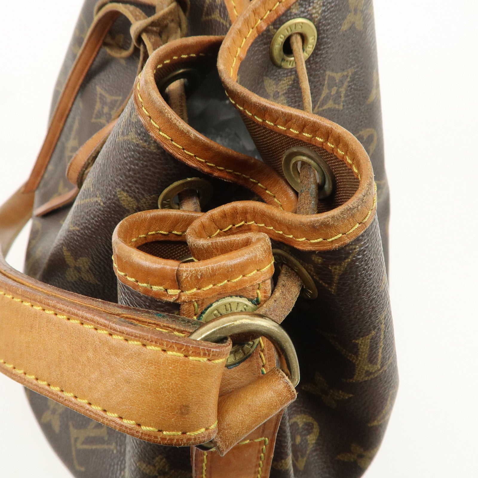 Louis Vuitton Monogram Noe Shoulder Bag Brown M42224