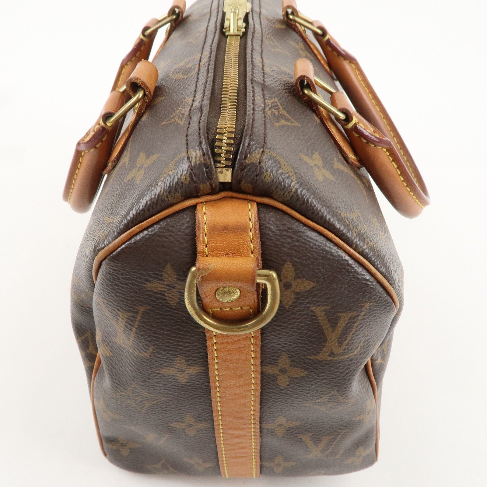 Louis Vuitton Monogram Speedy Bandouliere 25 Brown M41113