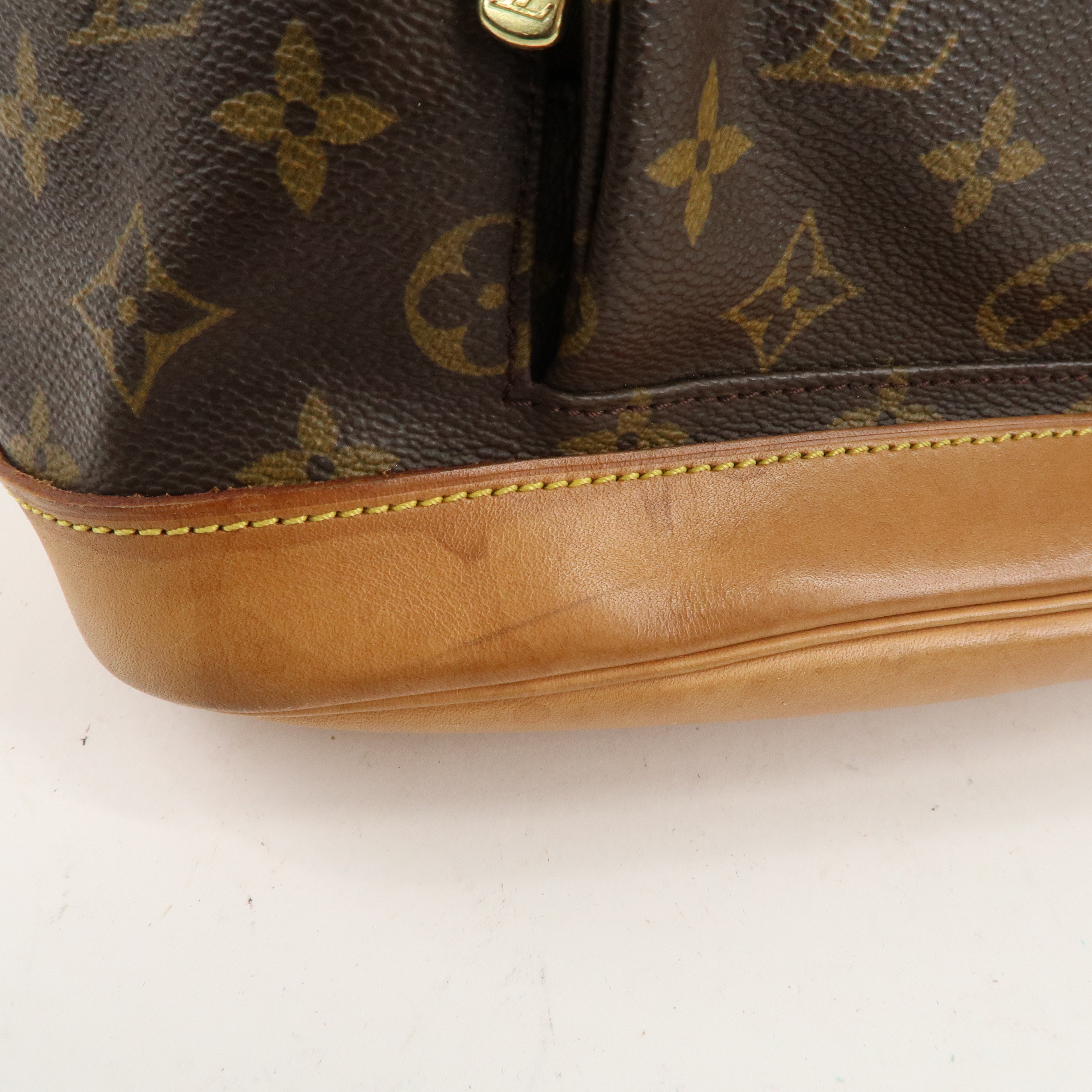 Louis Vuitton Monogram Montsouris MM Back Pack Backpack  M51136