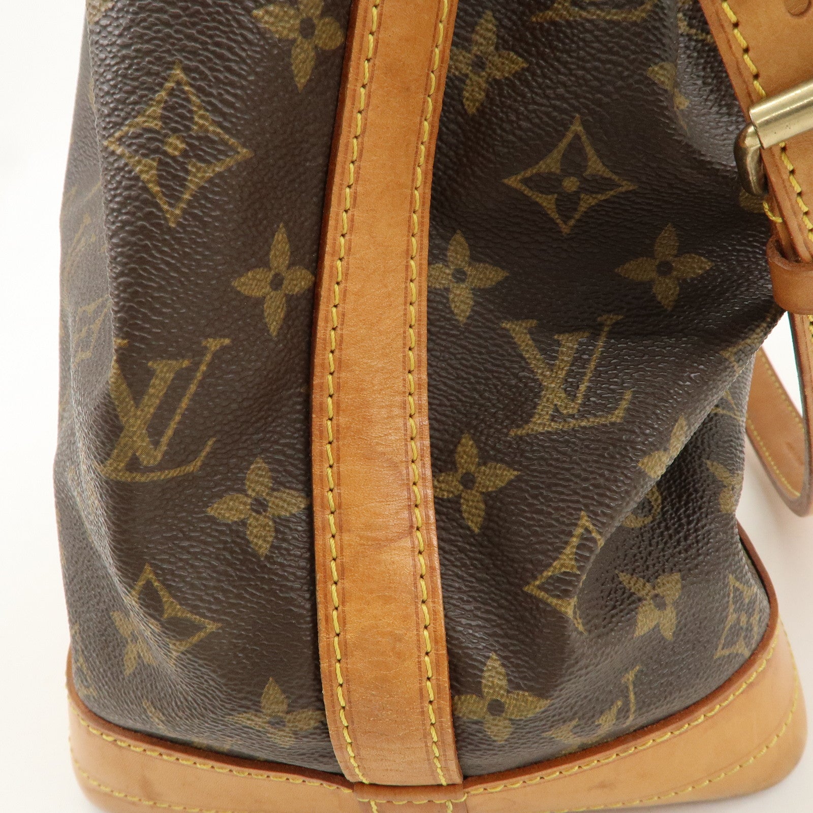 Louis Vuitton Monogram Noe Shoulder Bag Hand Bag Brown M42224