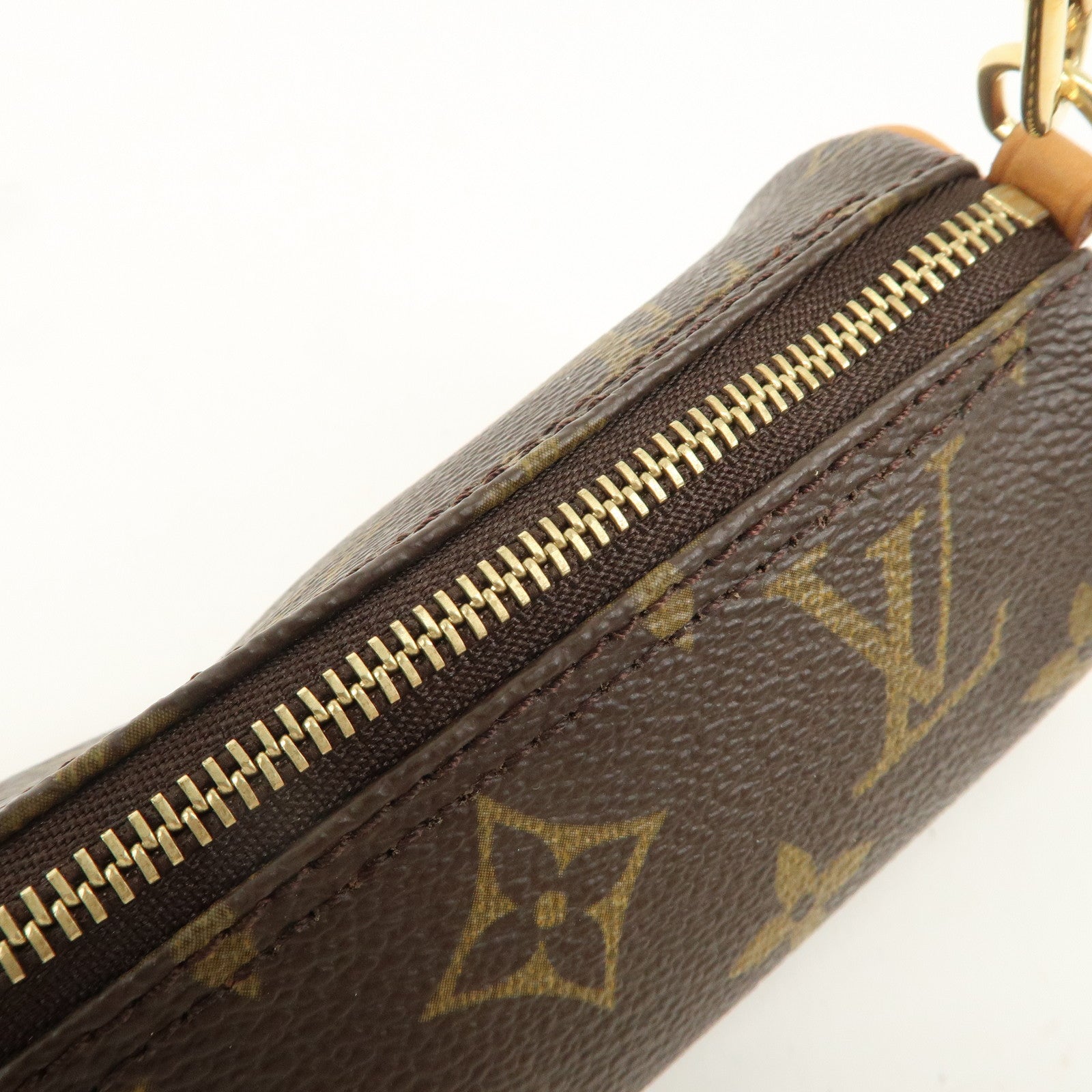 Louis Vuitton Monogram Papillon Pouch For Papillon Bag Brown