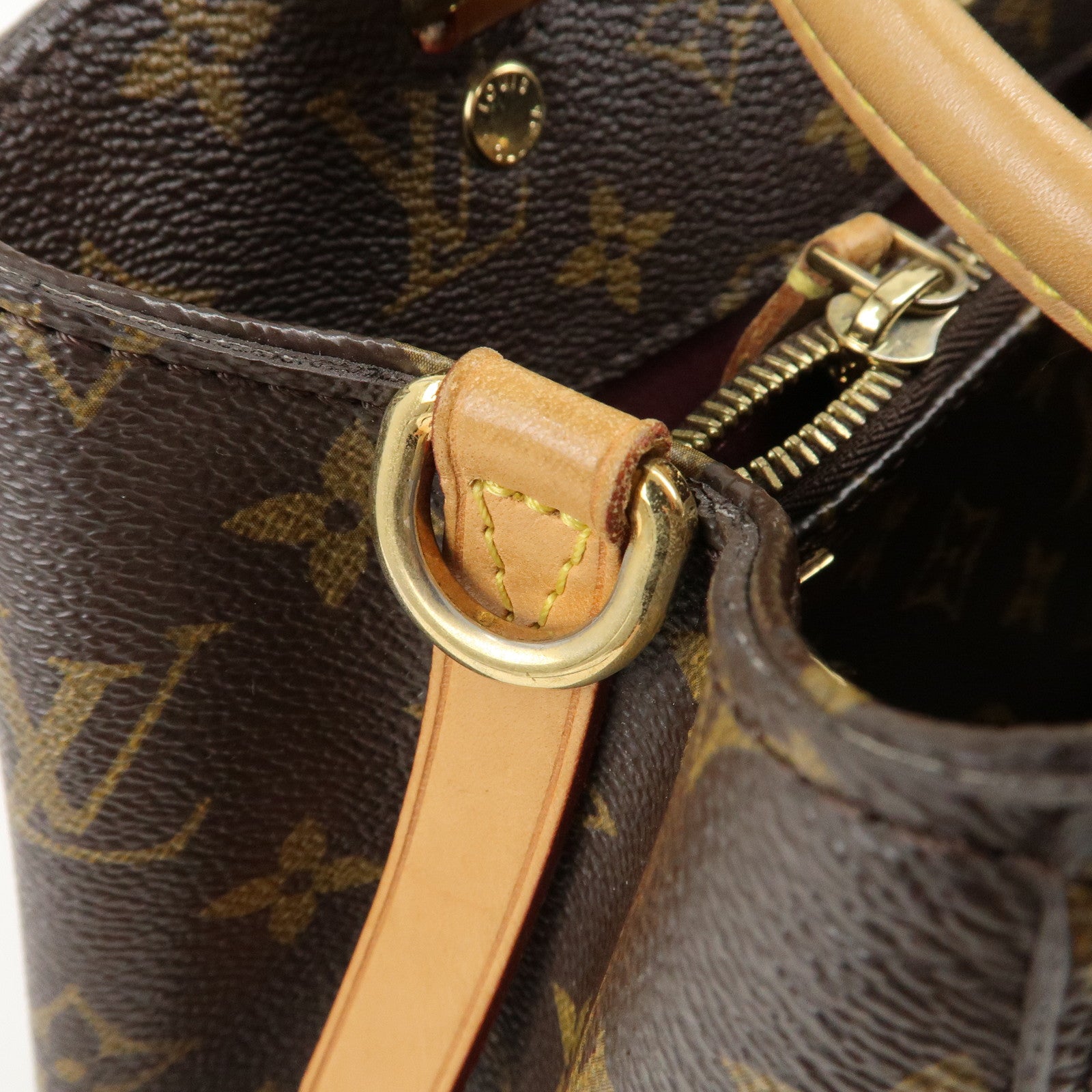 Louis Vuitton Monogram Montaigne BB 2Way Bag Hand Bag M41055 Used