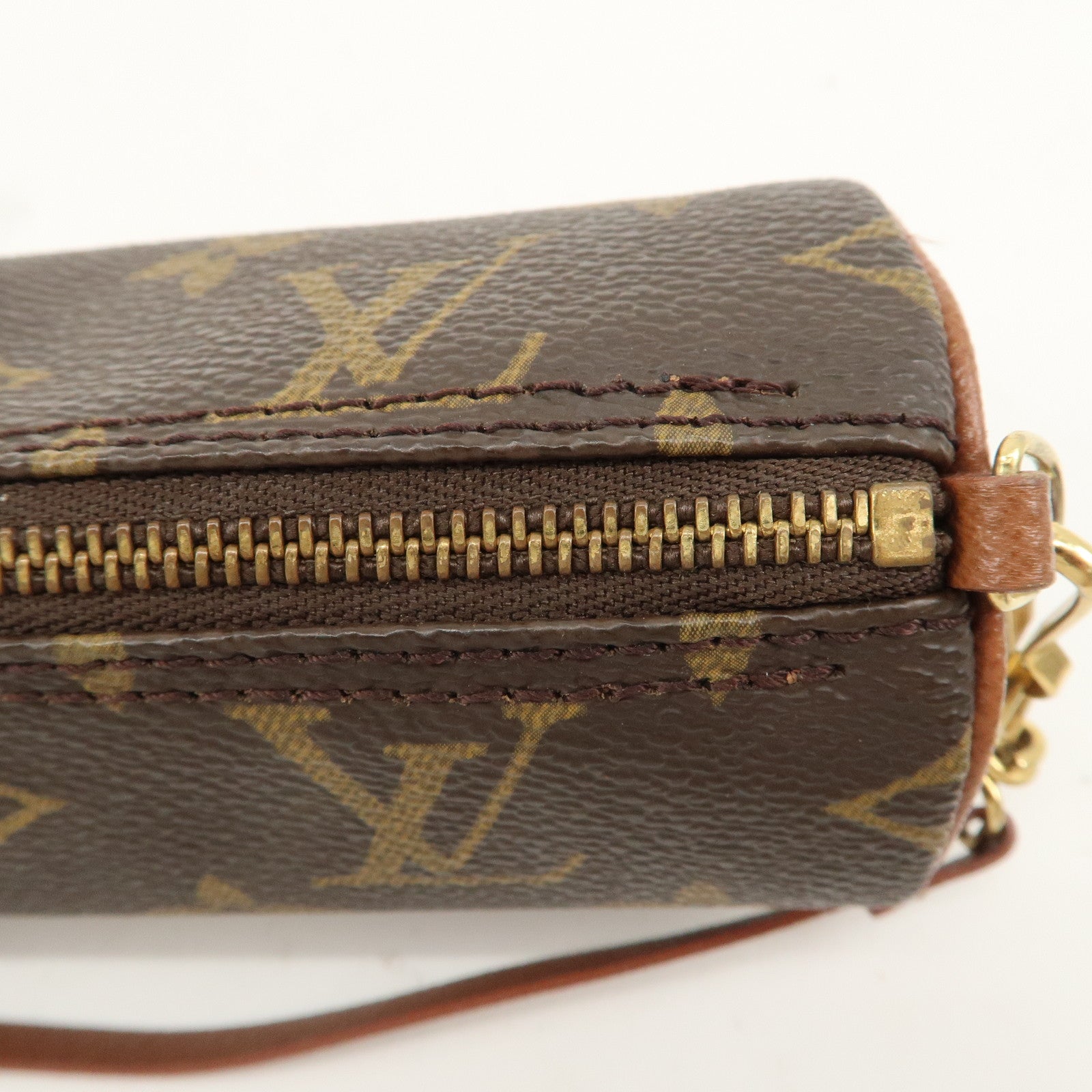 Louis Vuitton Monogram Papillon Pouch For Papillon Bag Brown