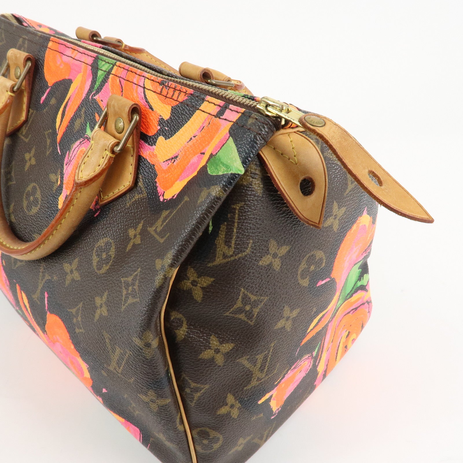 Louis Vuitton Monogram Rose Speedy 30 Hand Bag Boston Bag M48610