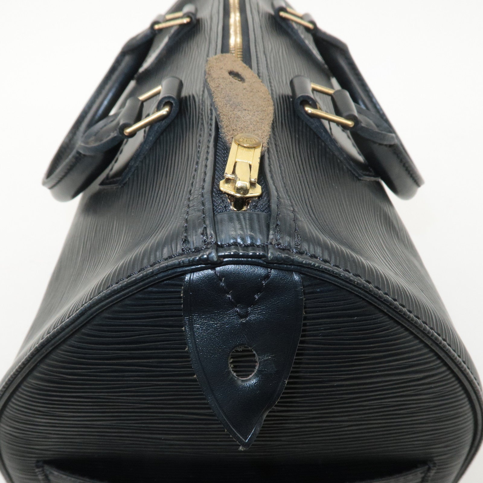 Louis Vuitton Epi Speedy 30 Leather Hand Bag Black Noir M59022