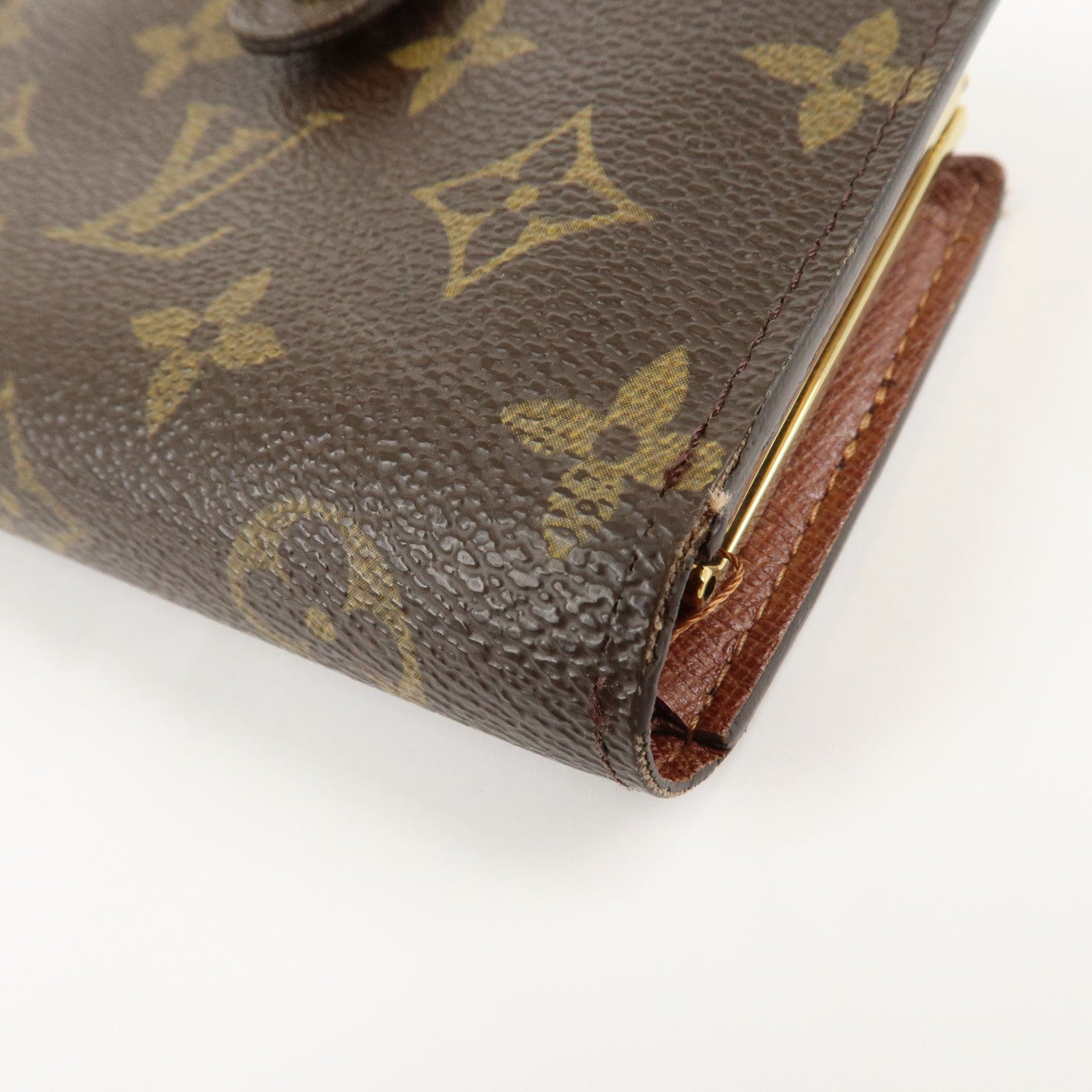 Louis Vuitton Set of 2 Monogram Porte Monnaie Viennese Compact Zip Used