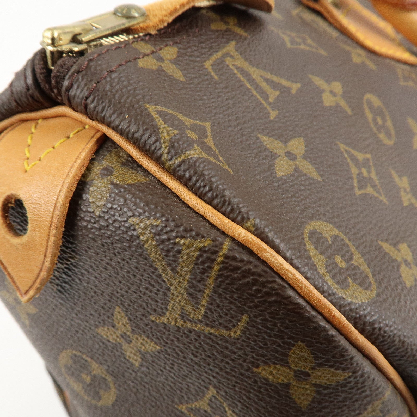 Louis Vuitton Monogram Speedy 40 Hand Bag Boston Bag M41522 Used