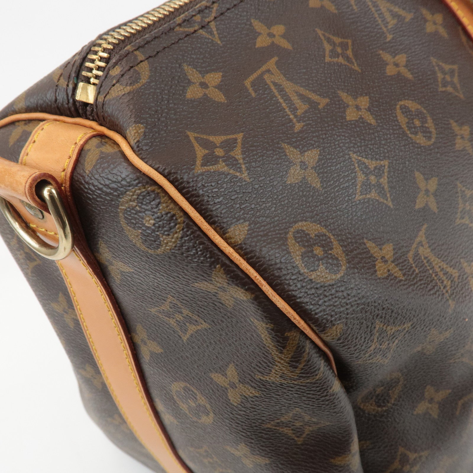 Louis Vuitton Monogram Keep All Bandouliere 50 Boston Bag M41416 Used