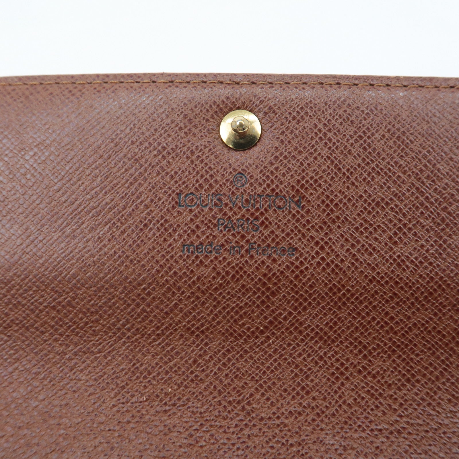 Louis Vuitton Monogram Porte Monnaie Credit Wallet M61726