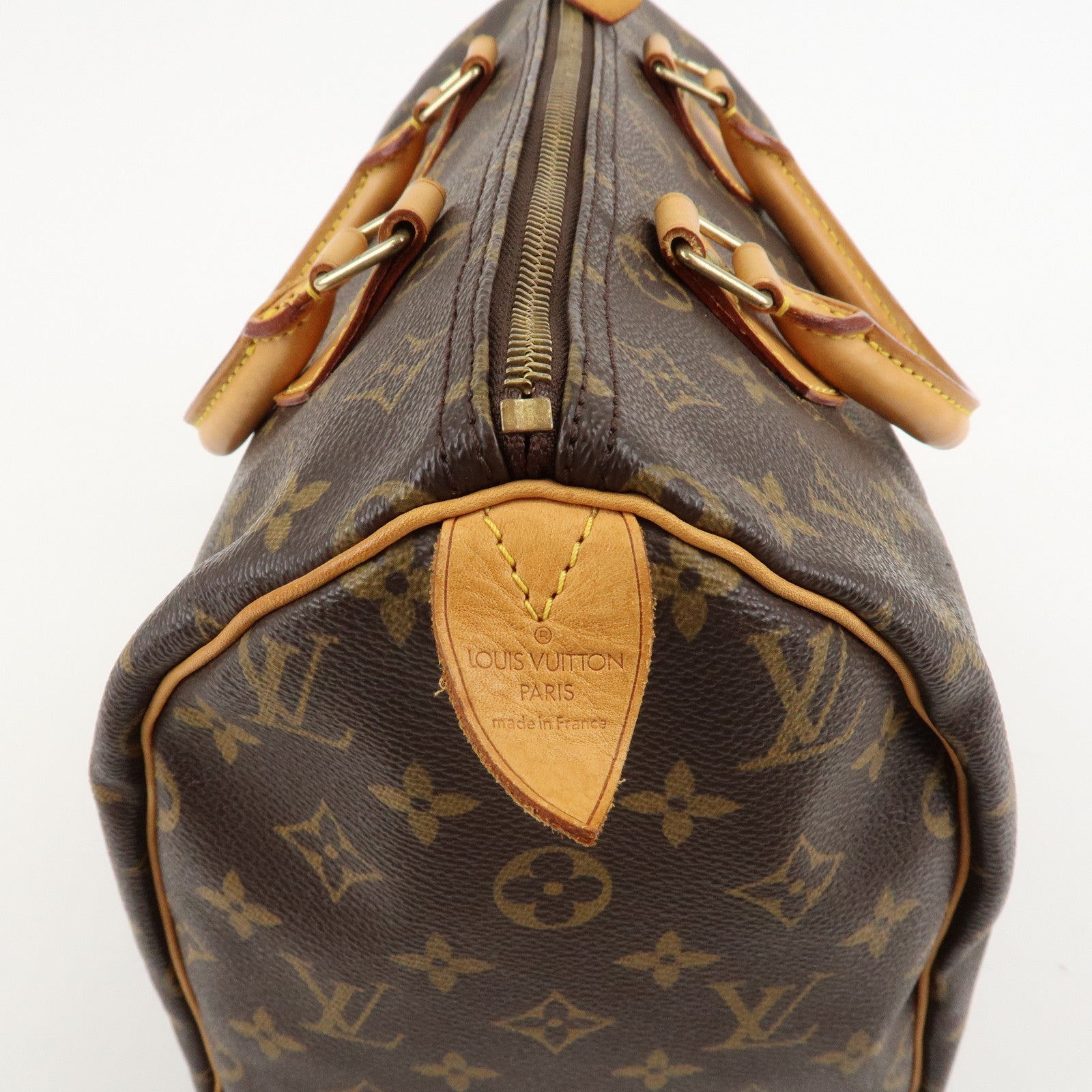 Louis Vuitton Monogram Speedy 30 Hand Bag Boston Bag M41526 Used