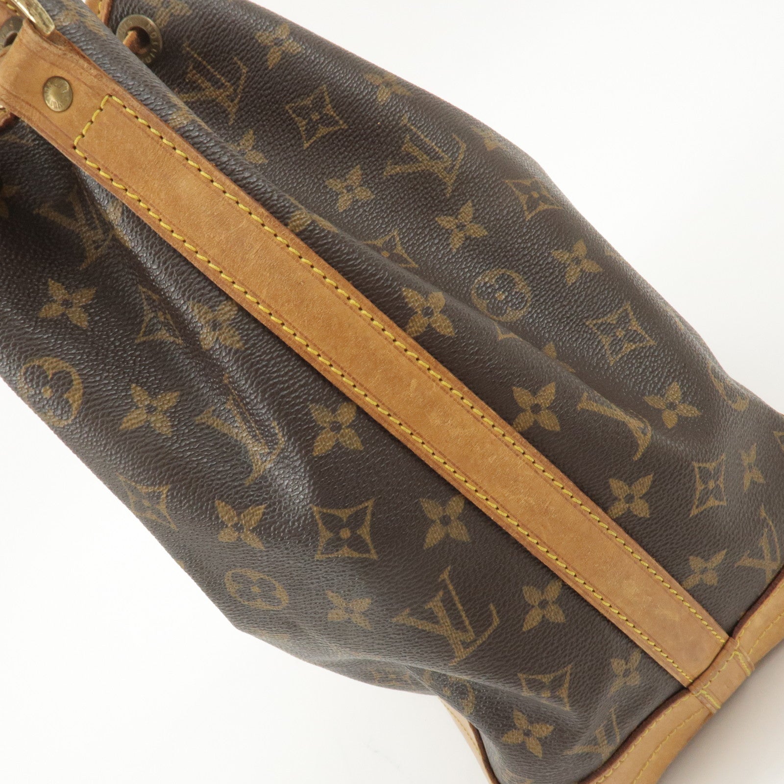 Louis Vuitton Monogram Noe Shoulder Bag Hand Bag Brown M42224 Used