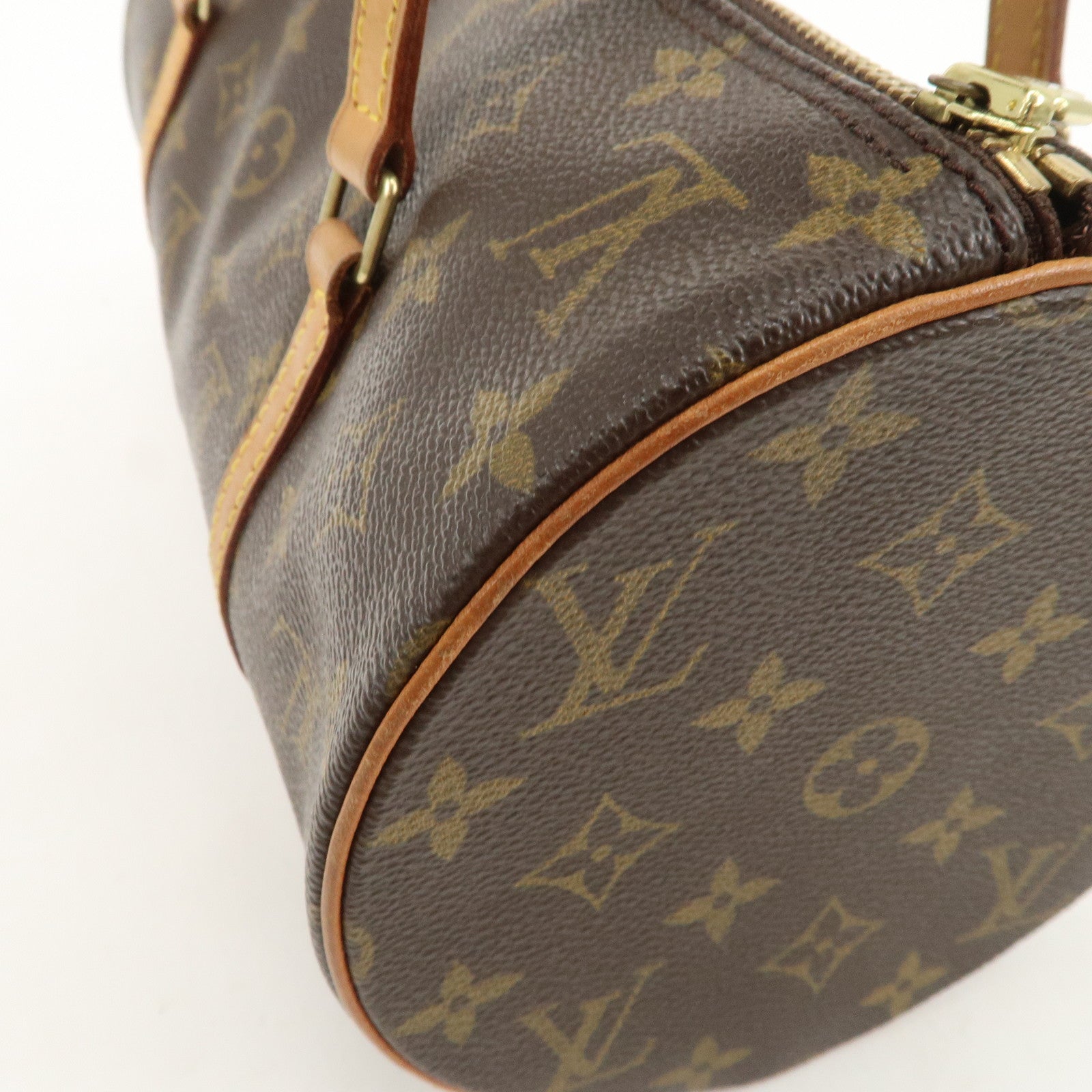 Louis Vuitton Monogram Papillon 30 Hand Bag New Style M51385 Used