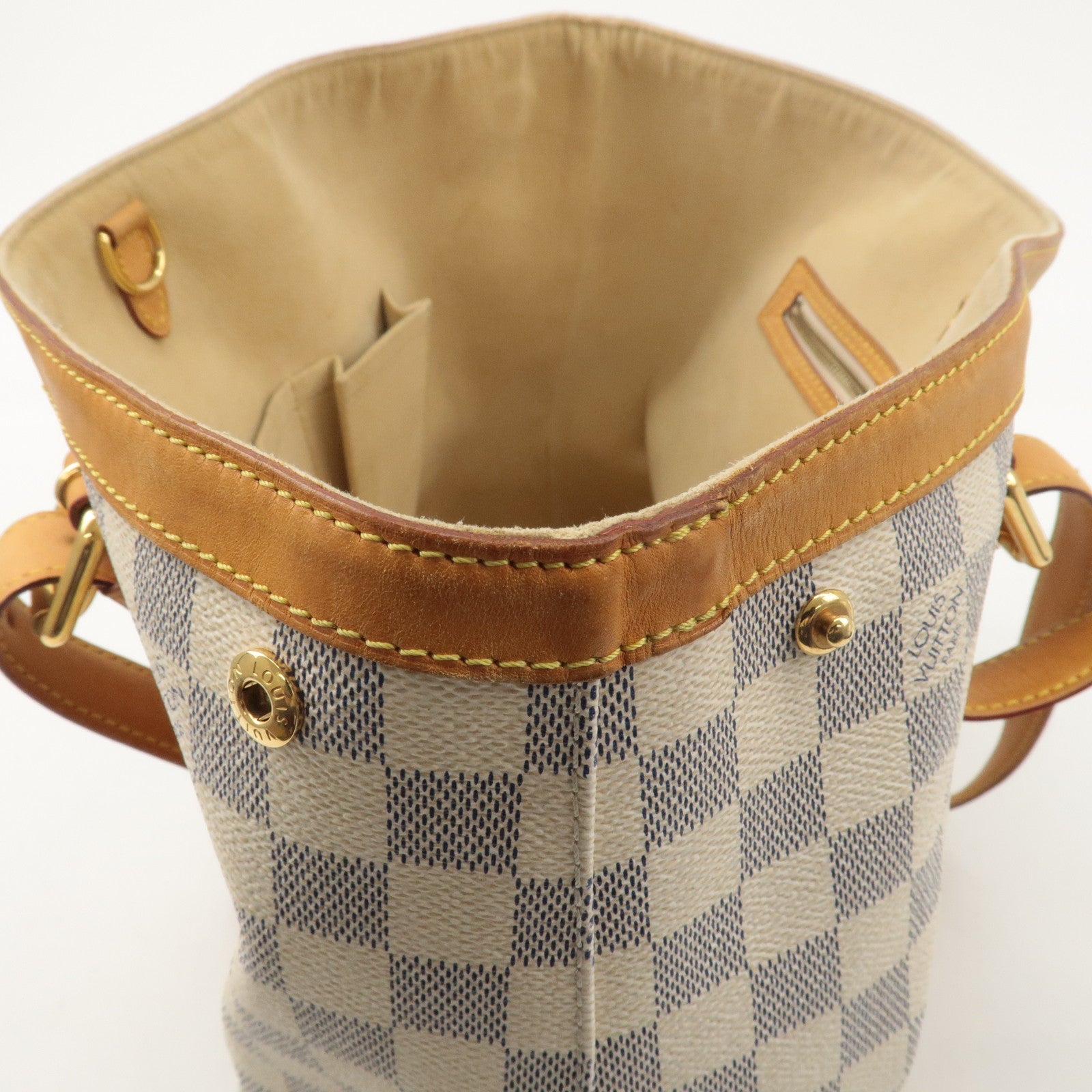 Louis Vuitton Damier Azur Hampstead MM Tote Bag N51206