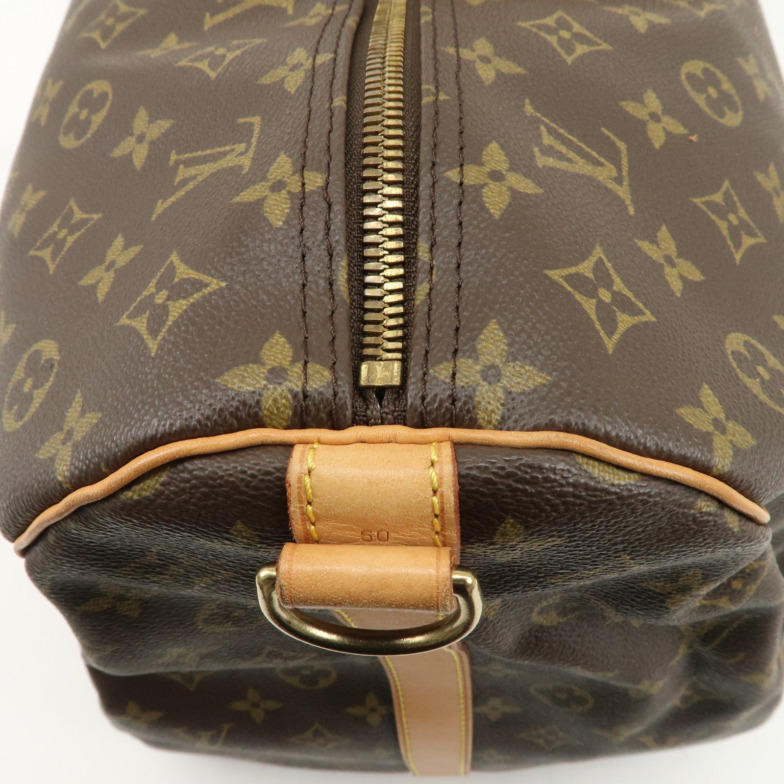 Louis Vuitton Monogram Keep All Bandouliere 60 Bag Brown M41412