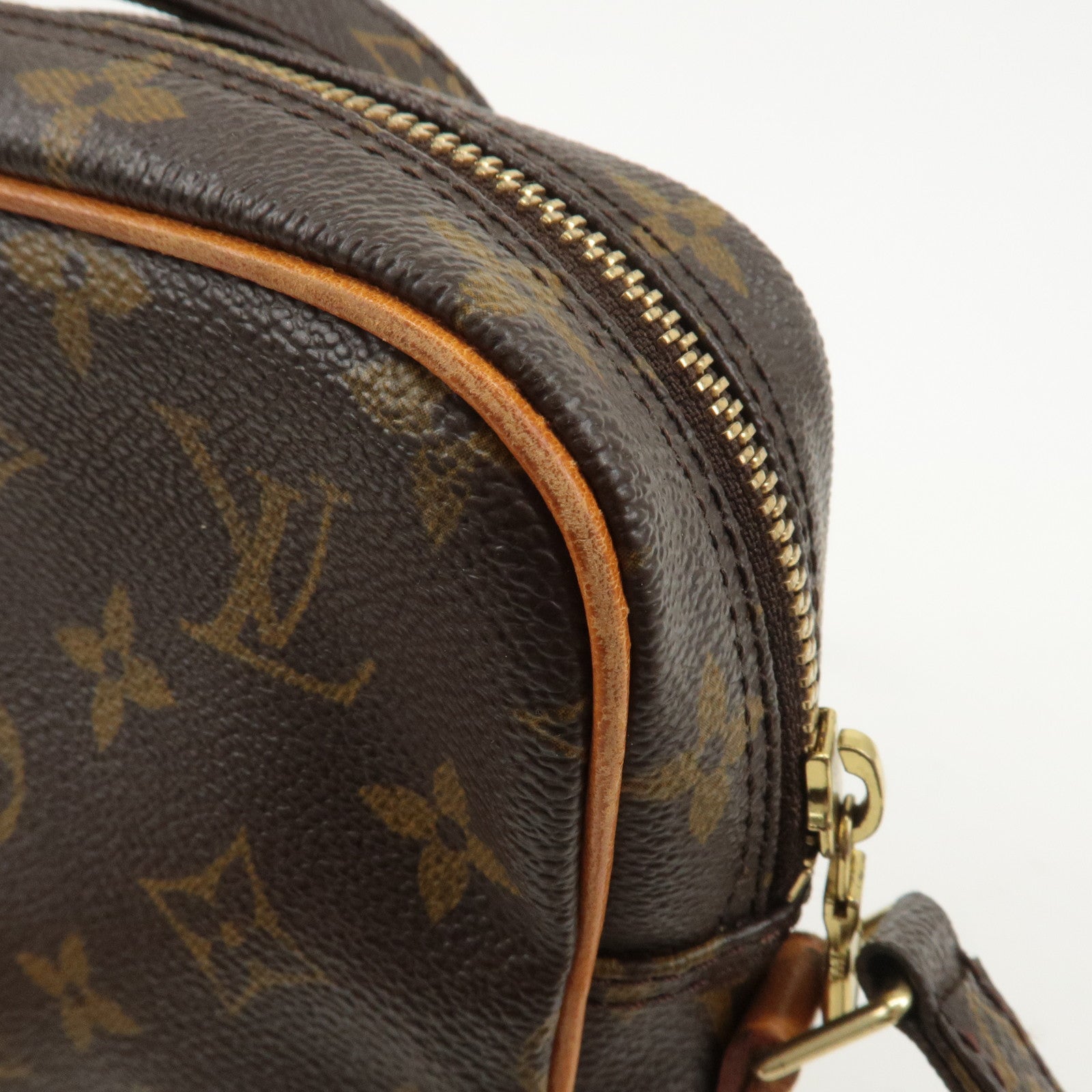 Louis Vuitton Monogram Danube Shoulder Bag Brown M45266