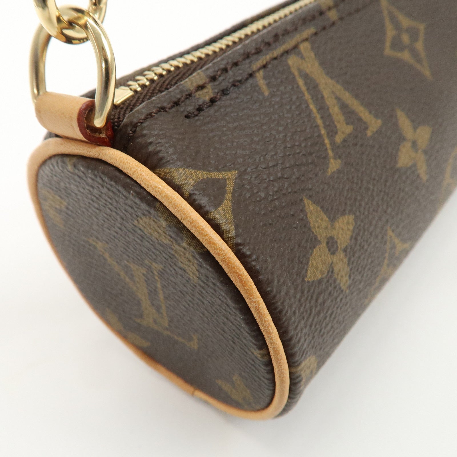 Louis Vuitton Monogram Mini Pouch for Papillon Bag Brown Used