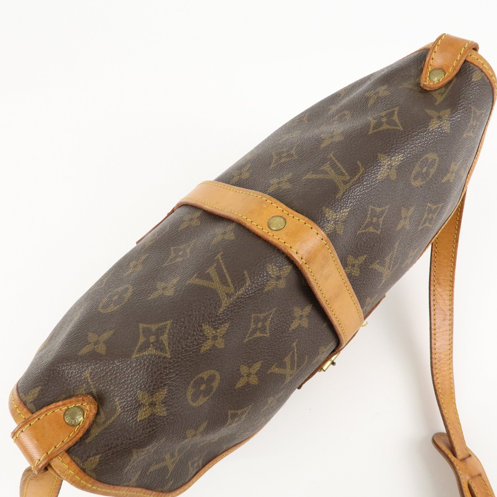 Louis Vuitton Monogram Saumur 30 Shoulder Bag Brown M42256 Bag Used