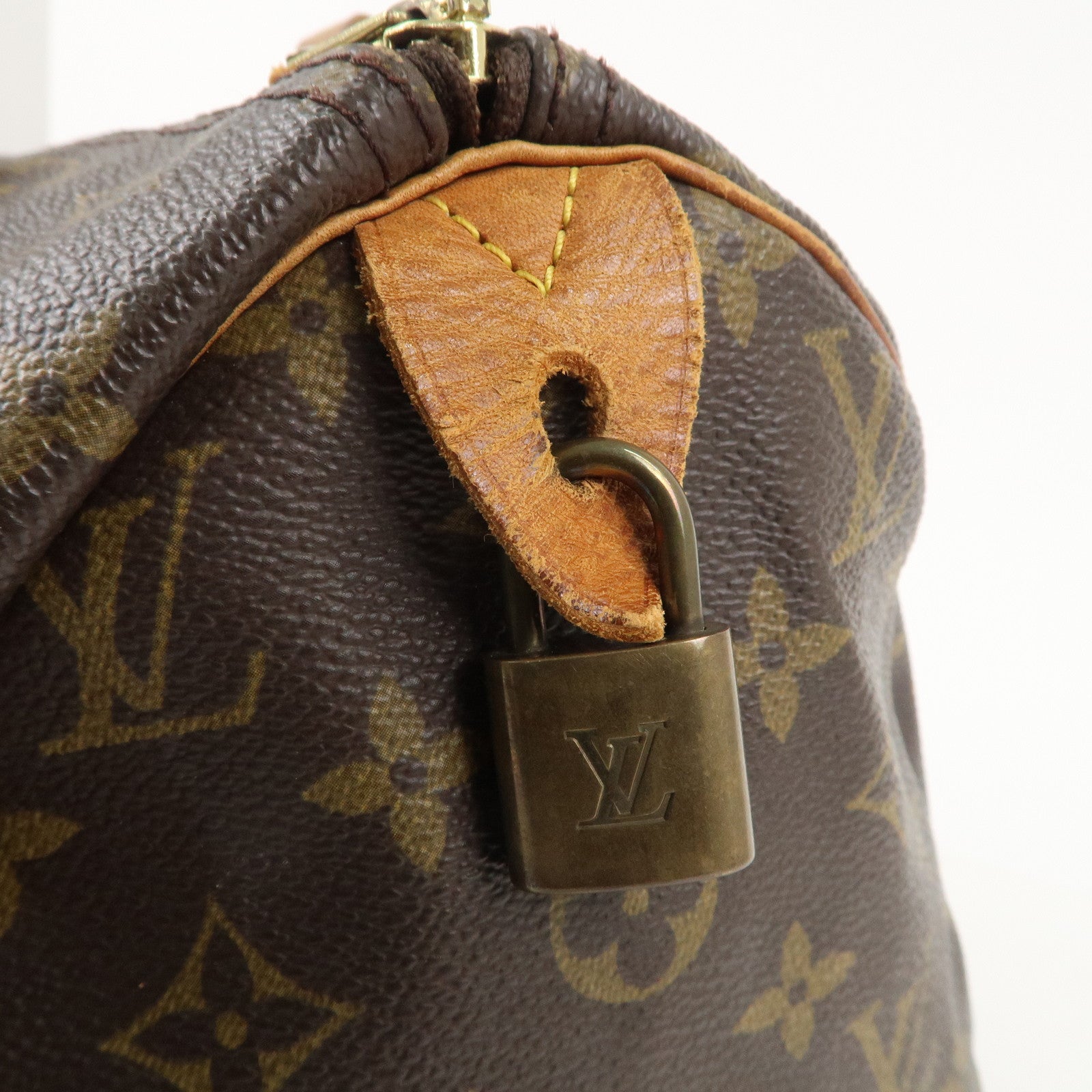 Louis Vuitton Monogram Speedy 30 Hand Bag Boston Bag M41108