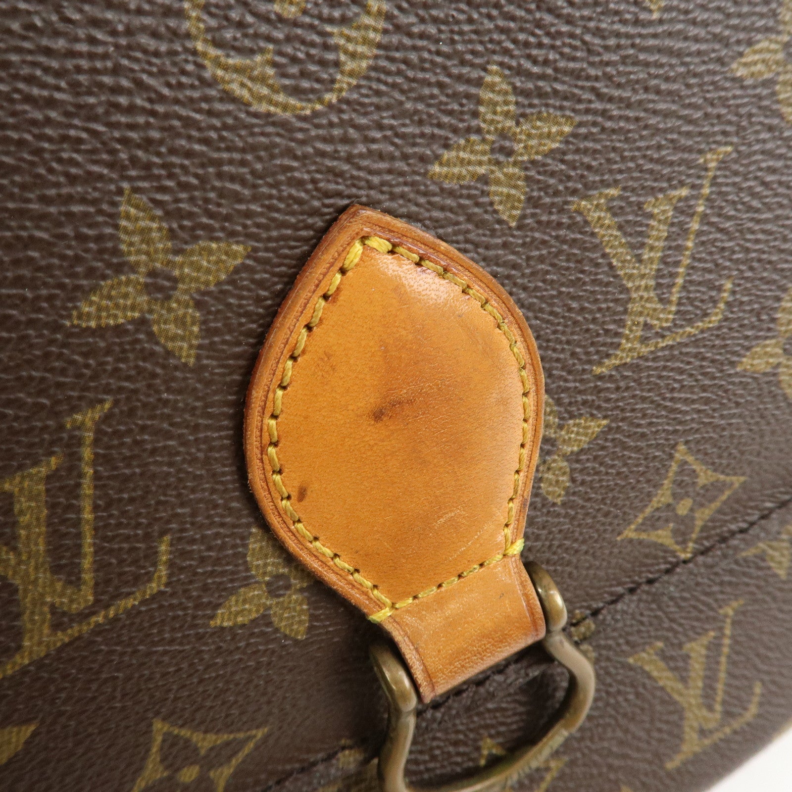 Louis Vuitton Monogram Saint Cloud MM Shoulder Bag Brown M51243