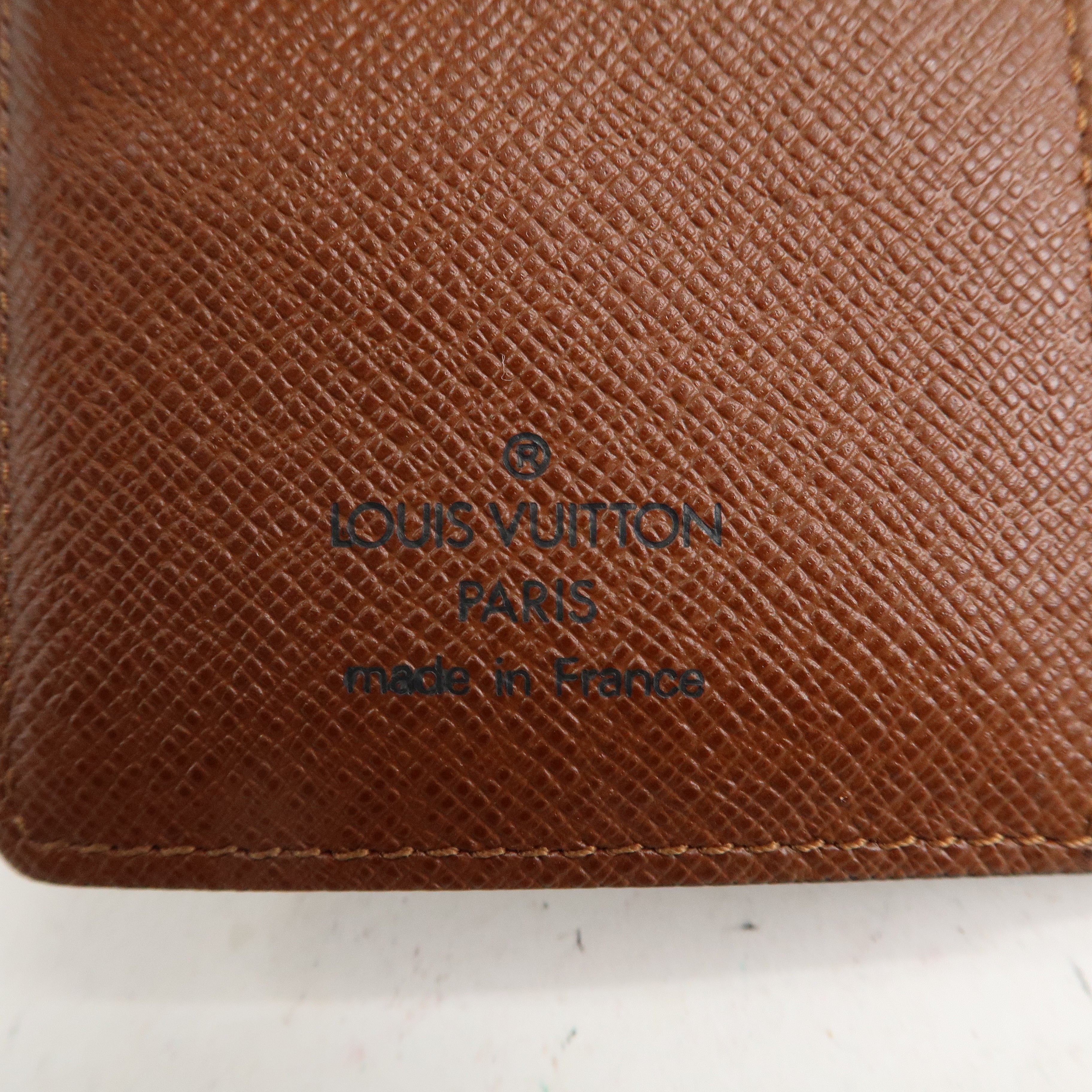 Louis Vuitton Monogram Agenda PM Planner Cover Brown R20005