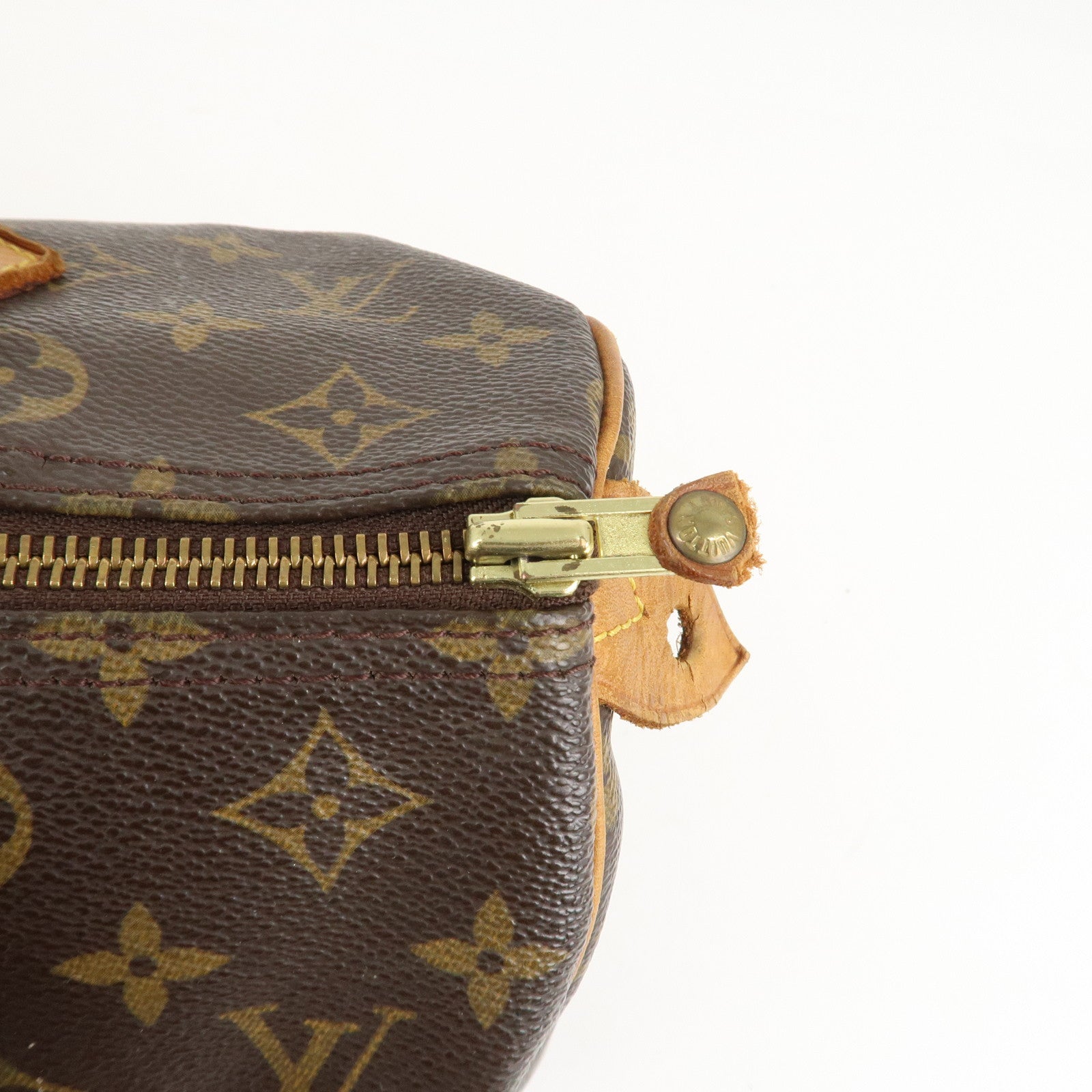 Louis Vuitton Monogram Speedy 30 Hand Bag Boston Bag M41526 Used