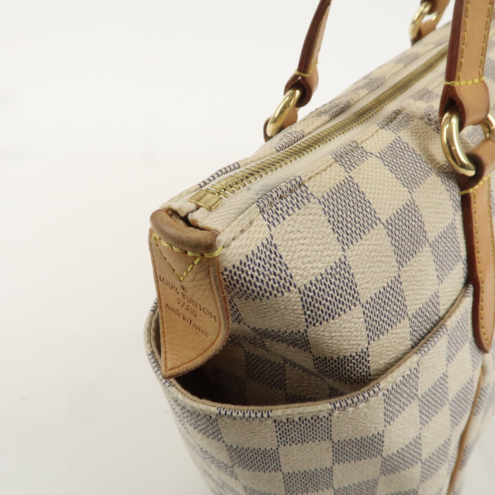 Louis Vuitton Damier Azur Totally MM Tote Bag Shoulder Bag N51261