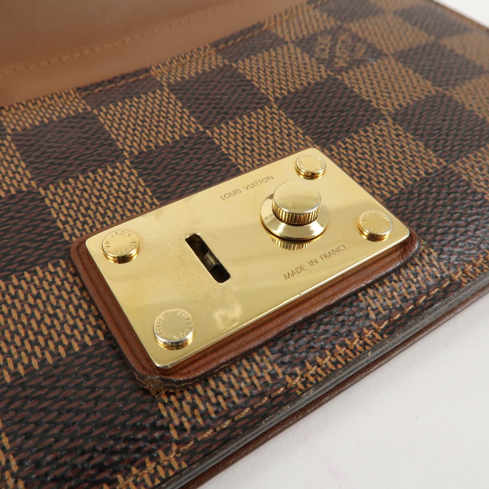 Louis Vuitton Damier Ebene Portefeuil Ascot Wallet N63171