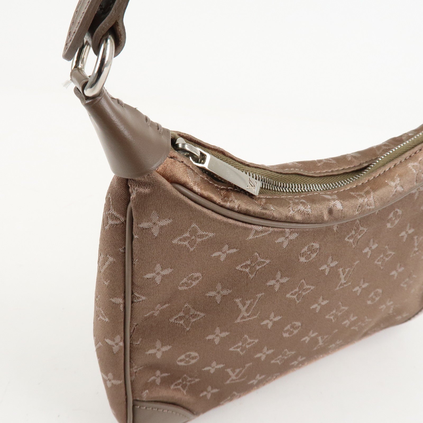 Louis Vuitton Monogram Satin Little Boulogne Hand Bag M92143