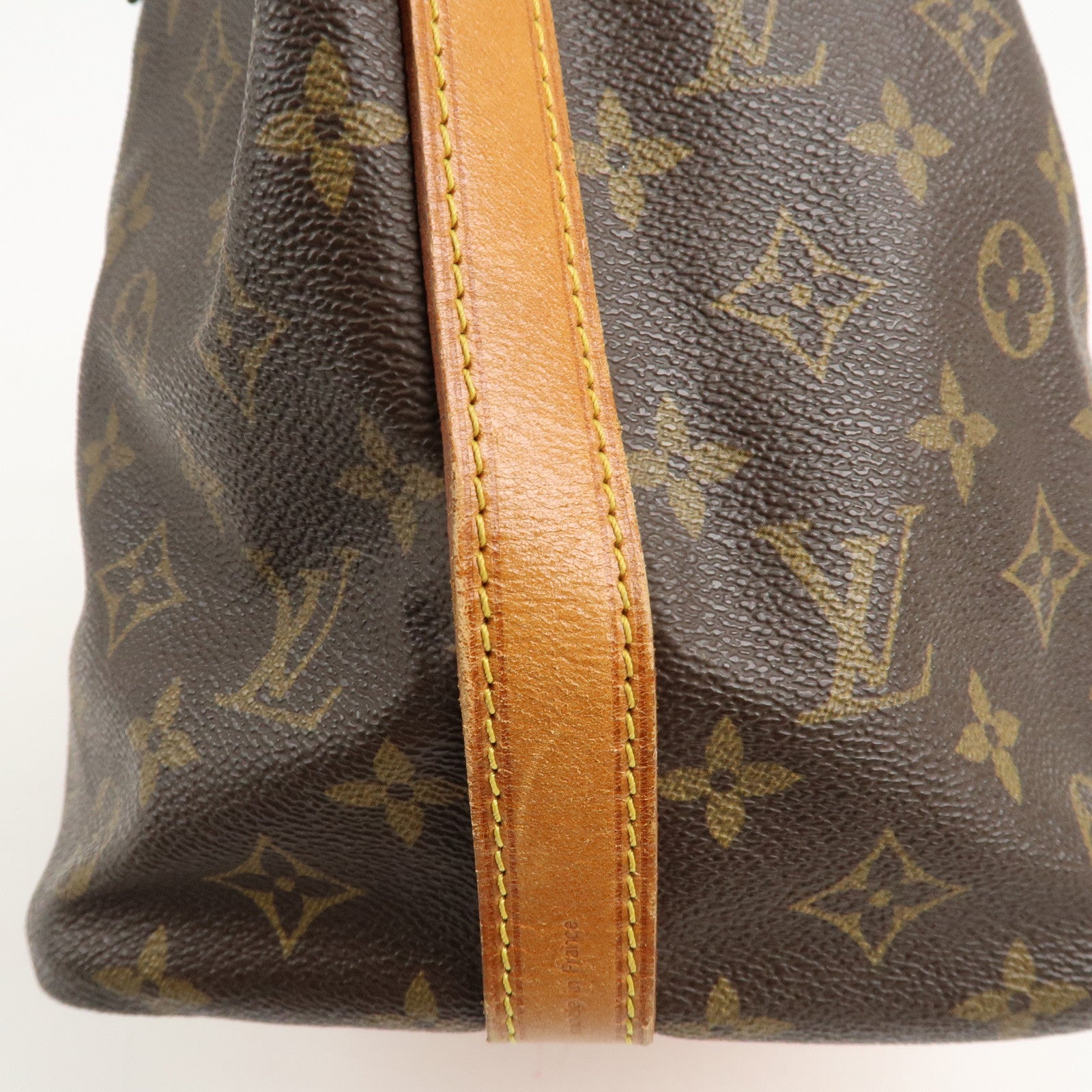 Louis Vuitton Monogram Petit Noe Shoulder Bag Brown M42226 Used