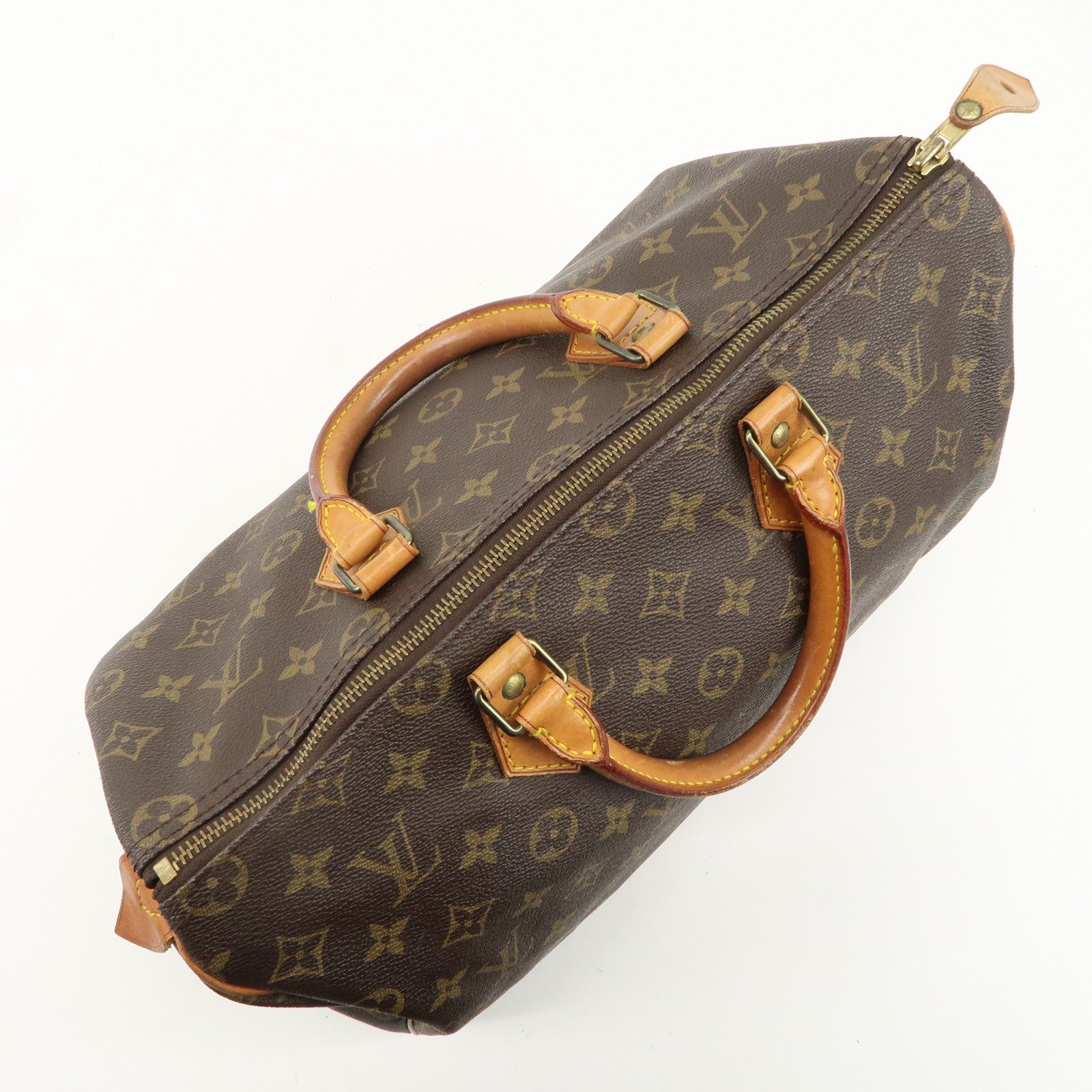 Louis Vuitton Monogram Speedy 35 Hand Bag Boston Bag M41524