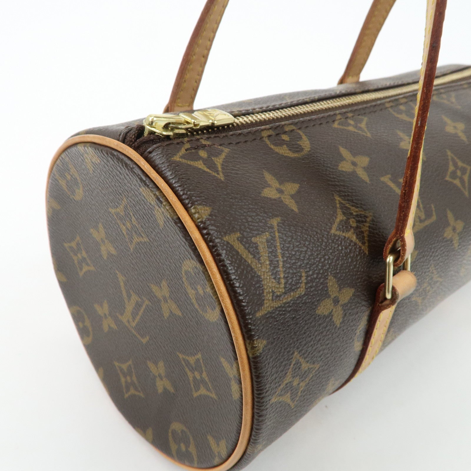 Louis Vuitton Monogram Papillon 26 Hand Bag New Style M51385 Used