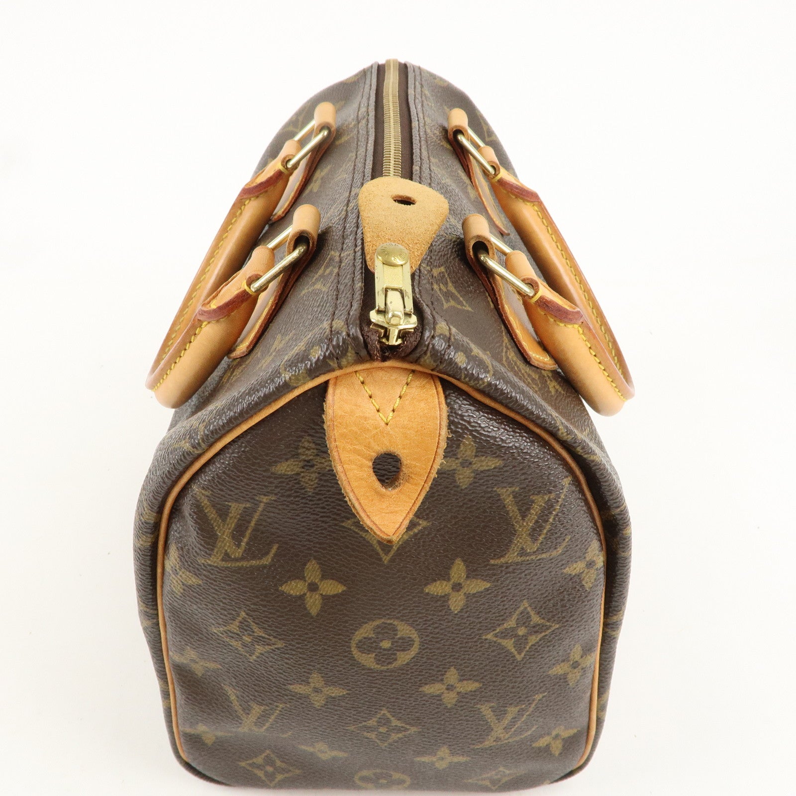 Louis Vuitton Monogram Speedy 25 Hand Bag Boston Bag M41528