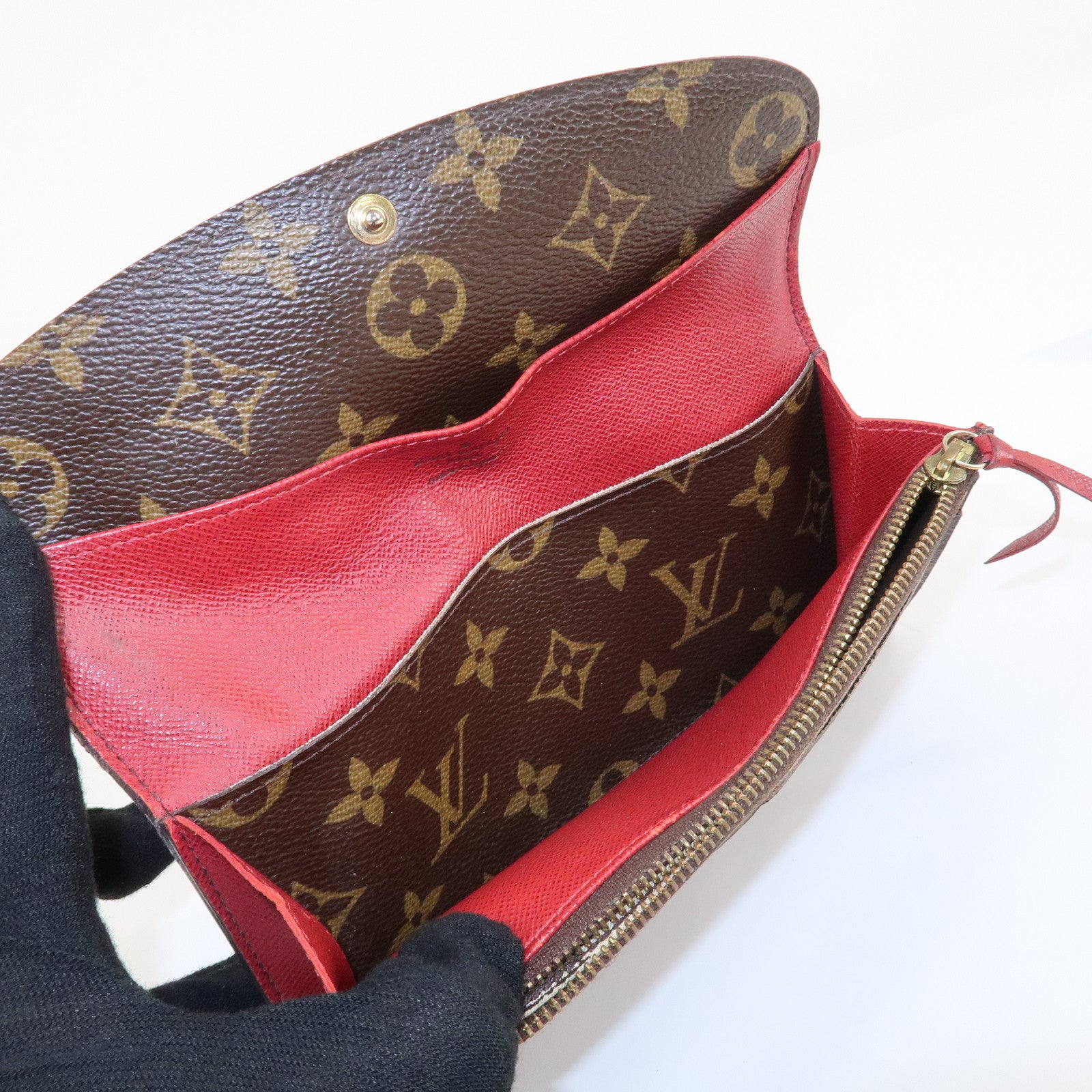 Louis Vuitton Monogram Portefeuille Emily Long Wallet M60136 Used