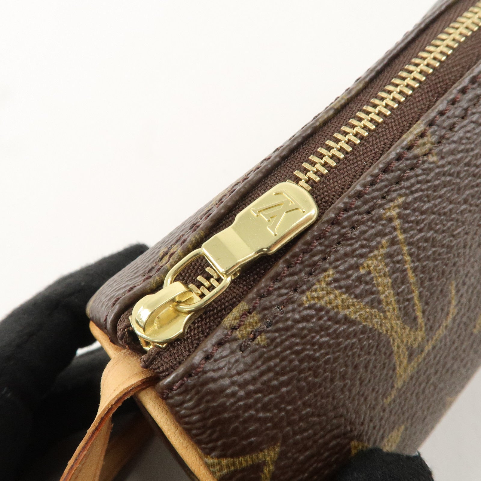 Louis Vuitton Monogram Papillon Pouch For Papillon Bag Brown