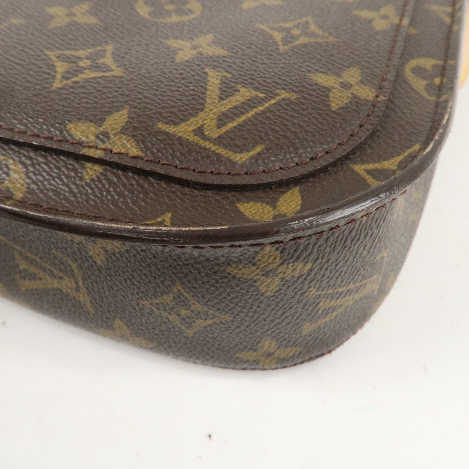 Louis Vuitton Monogram Saint Cloud GM Shoulder Bag Brown M51242