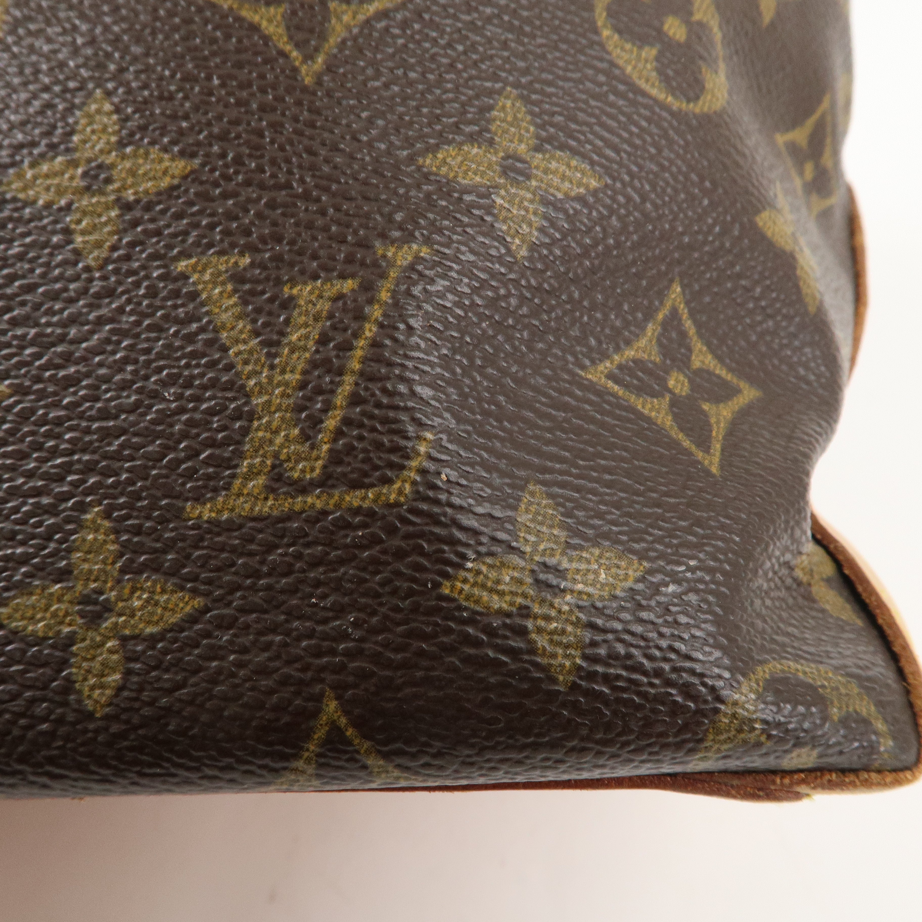 Louis Vuitton Monogram Cabas Mezzo Tote Bag Brown M51151