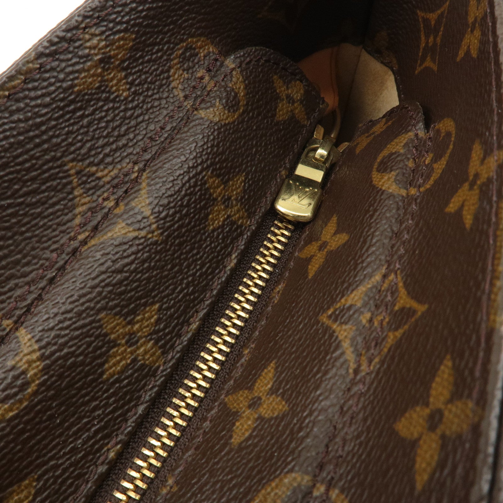 Louis Vuitton Monogram Luco Tote Bag Hand Bag Brown M51155