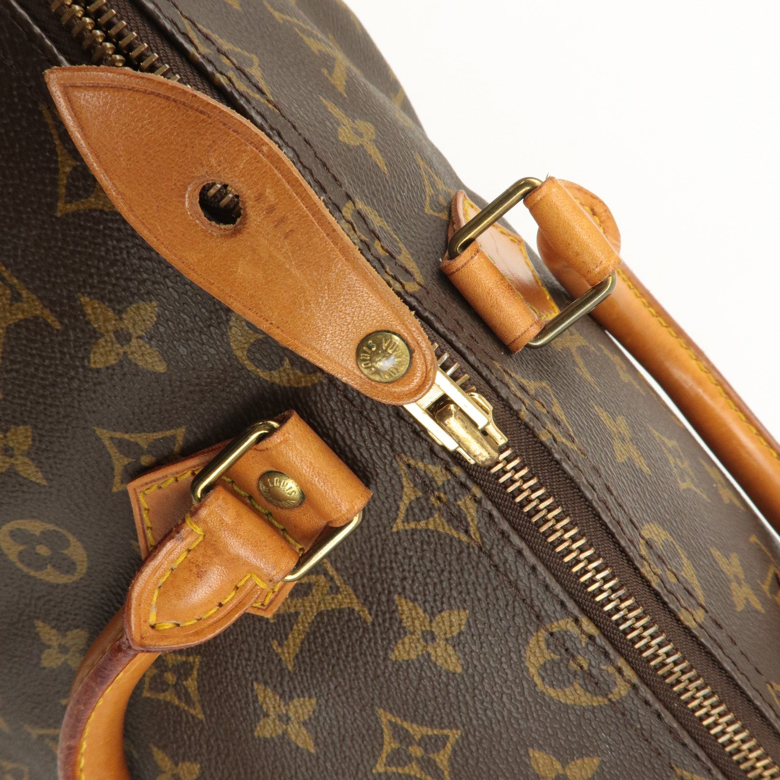 Louis Vuitton Monogram Speedy 35 Hand Bag Boston Bag M41524