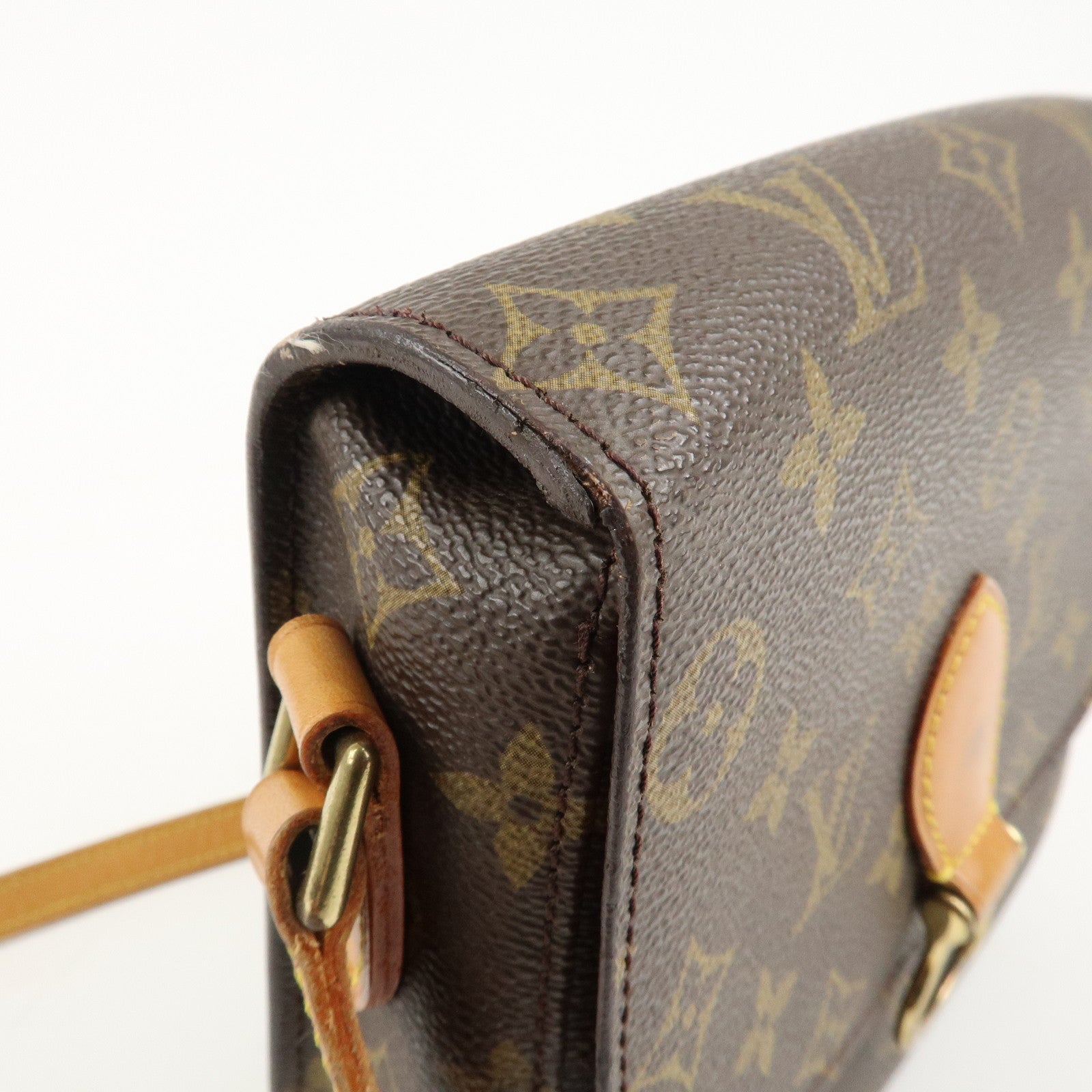 Louis Vuitton Monogram Mini Saint Cloud Shoulder Bag M51244