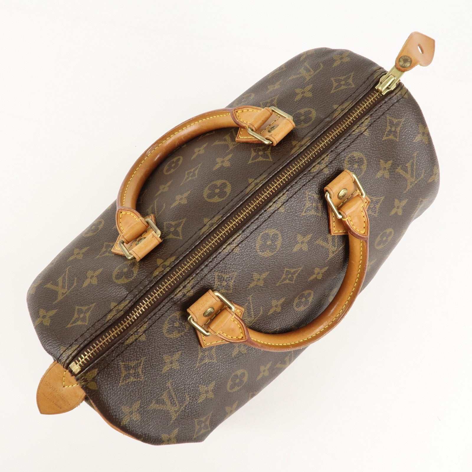 Louis Vuitton Monogram Speedy 30 Hand Bag Boston Bag M41526