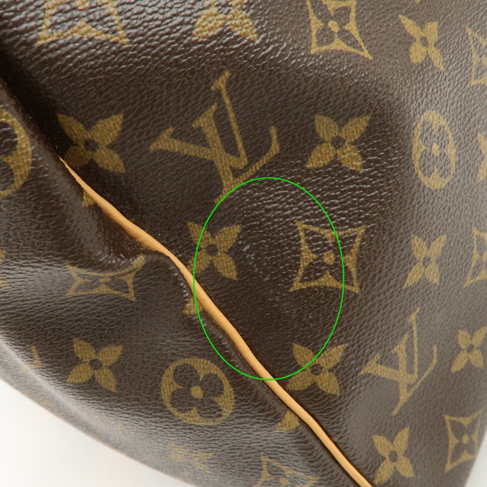 Louis Vuitton Monogram Keep All 50 Boston Bag Brown M41426