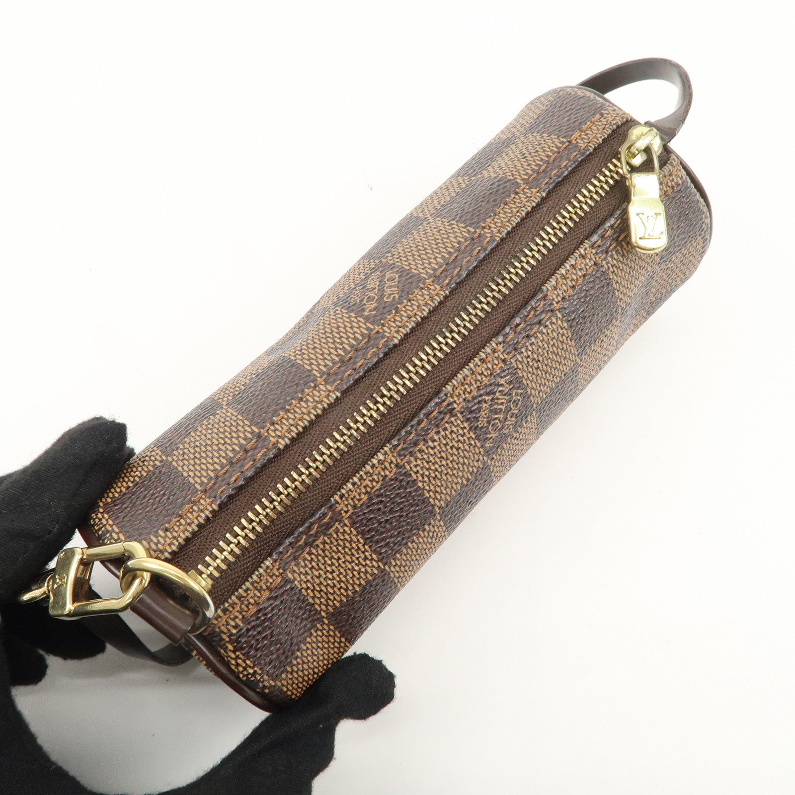 Louis Vuitton Damier Mini Pouch for Papillon Hand Bag Used