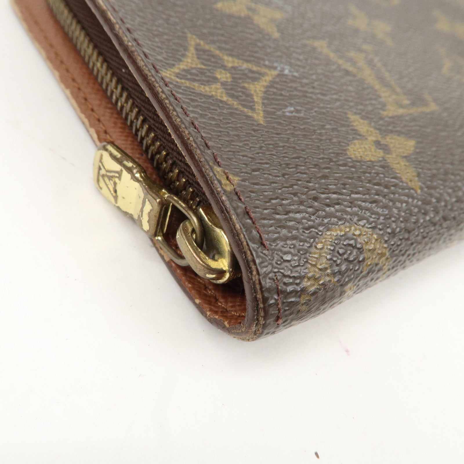 Louis Vuitton Set of 3 Monogram Wallet M61725 M61727 M61730 Used