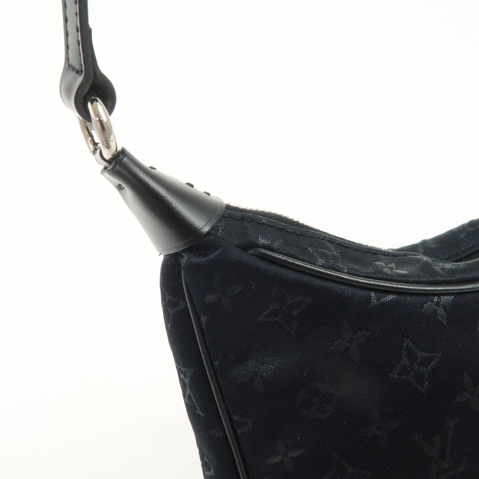 Louis Vuitton Monogram Satin Little Boulogne Hand Bag M92142