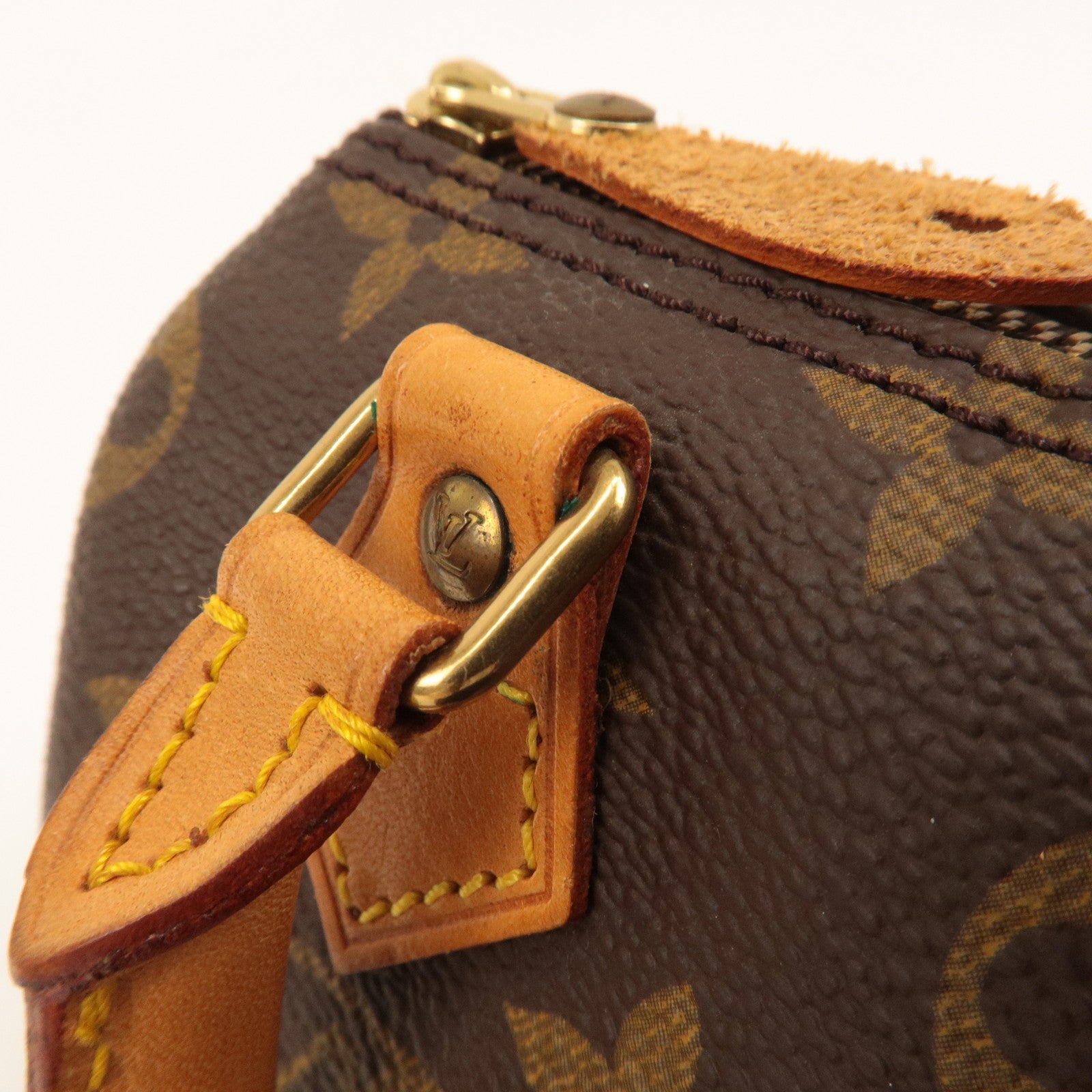 Louis Vuitton Monogram Mini Speedy 
Shoulder Strap M41534/J75010